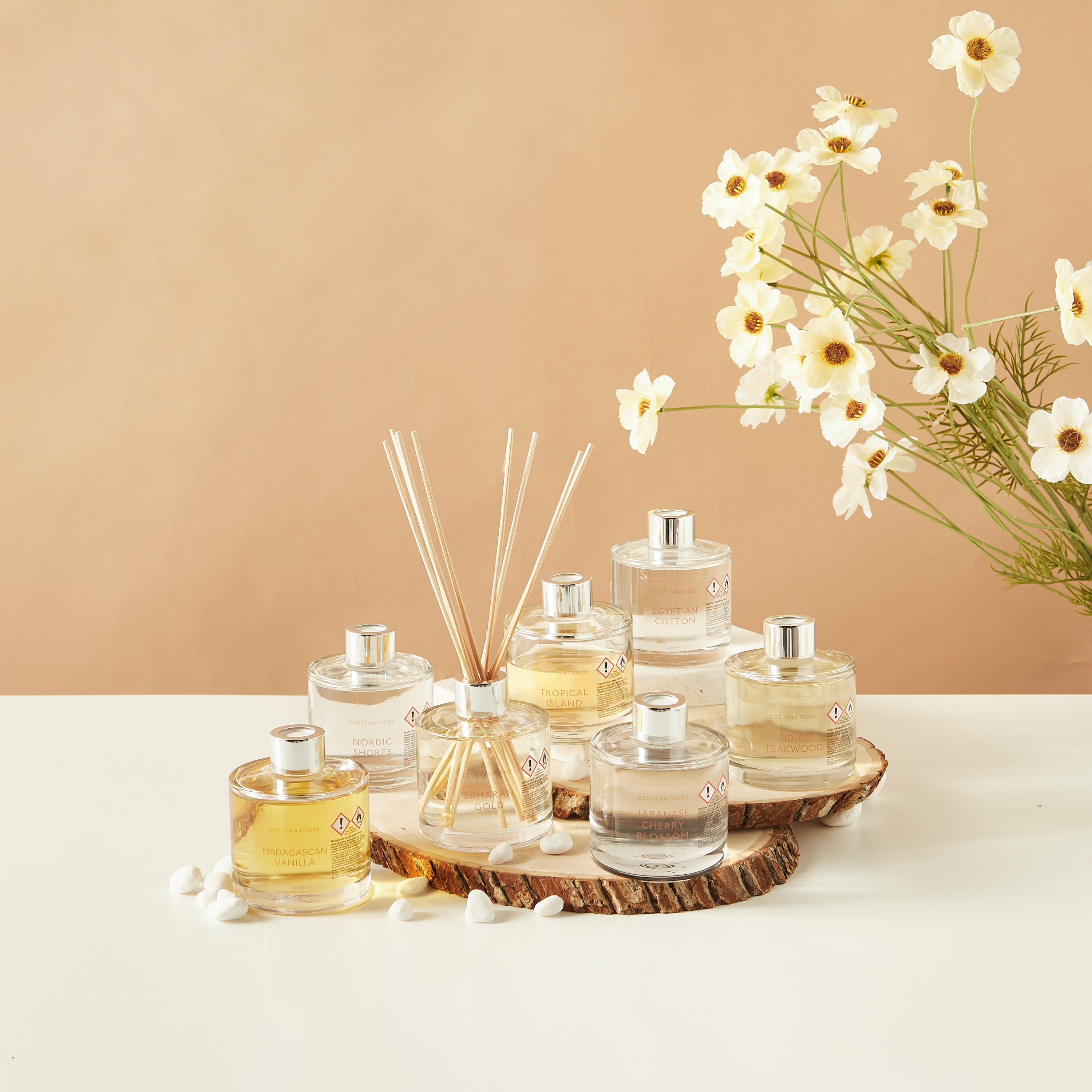 Wax Lyrical Japanese Cherry Blossom Reed Diffuser - 200 ml-household-homefragrance-reeddiffusers-image-4