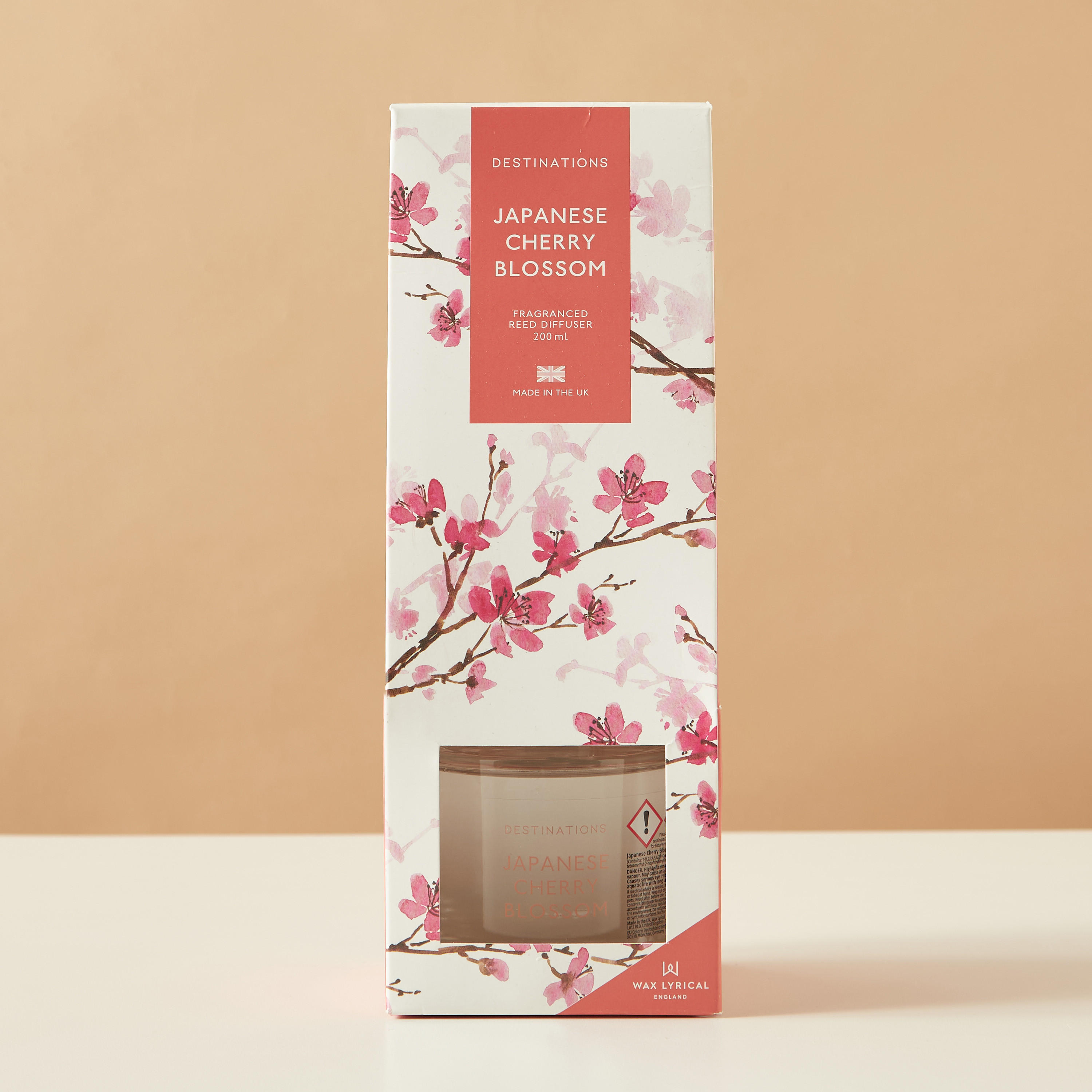Wax Lyrical Japanese Cherry Blossom Reed Diffuser - 200 ml-household-homefragrance-reeddiffusers-image-5