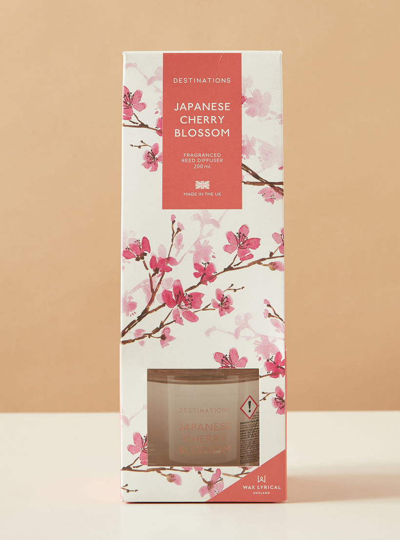 Wax Lyrical Japanese Cherry Blossom Reed Diffuser - 200 ml-household-homefragrance-reeddiffusers-image-5