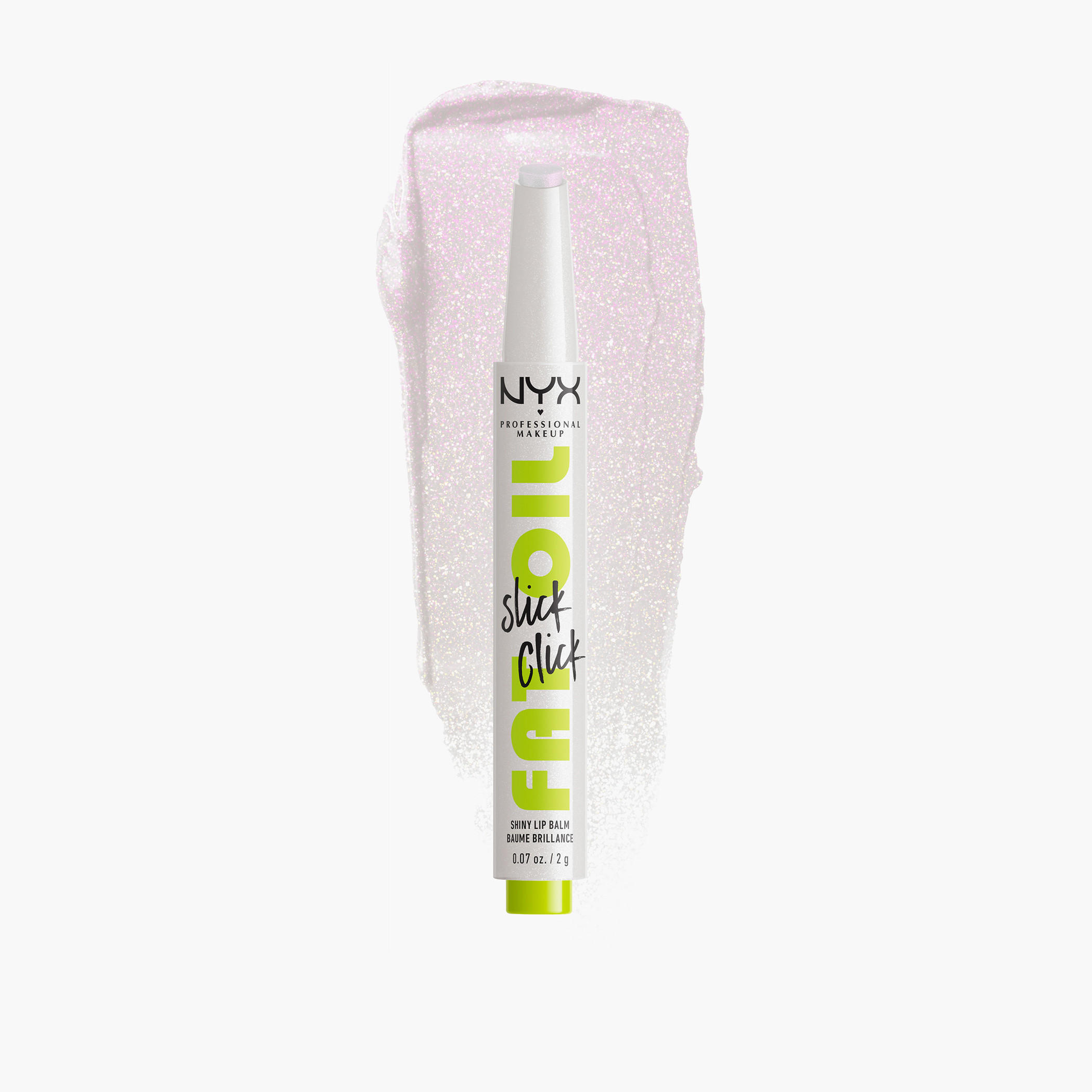 NYX Professional Make up Slick Click Fat Oil Shiny Lip Balm - 2 gms-beautyandpersonalcare-makeup-lips-lipglossesandbalms-image-1