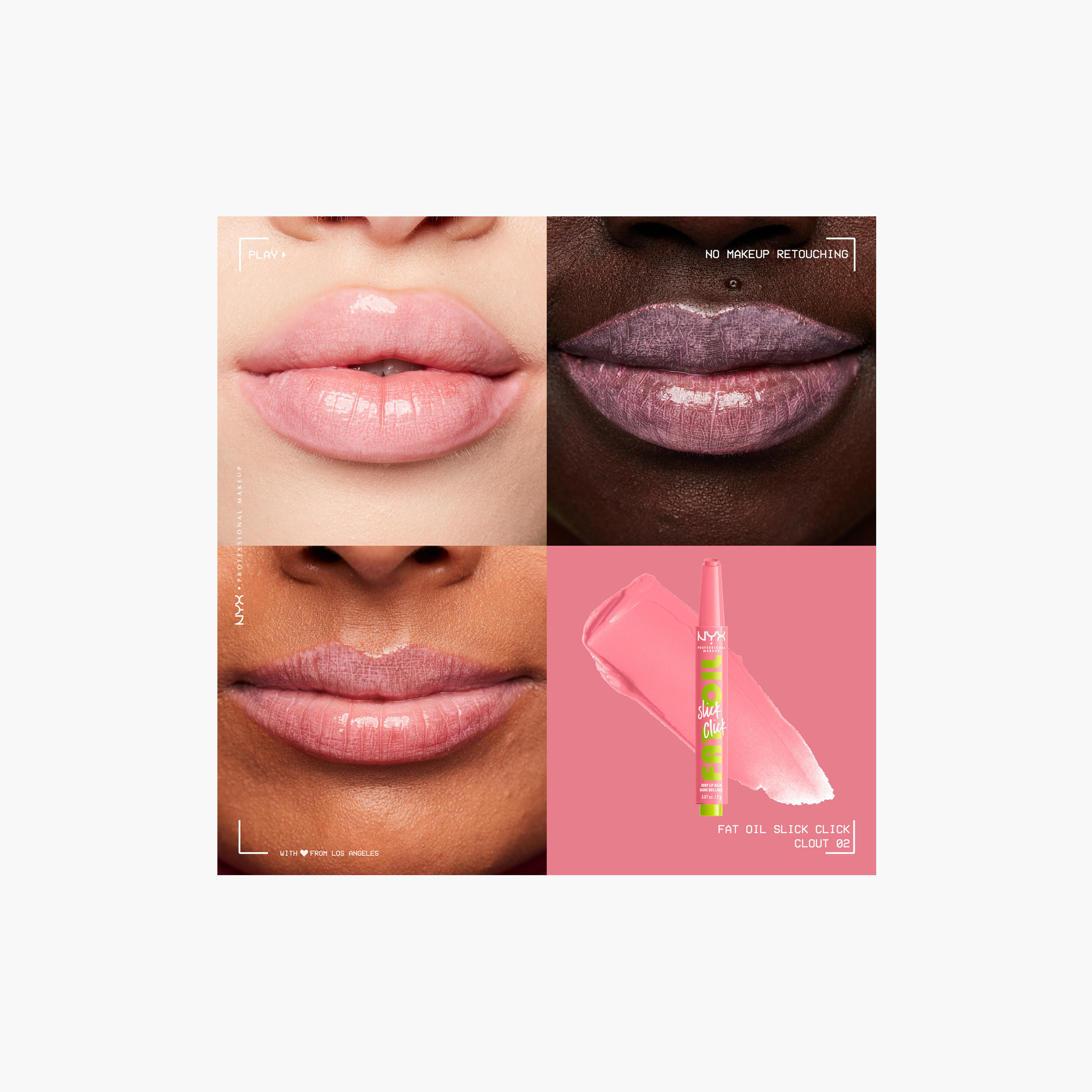 NYX Professional Make up Slick Click Fat Oil Shiny Lip Balm - 2 gms-beautyandpersonalcare-makeup-lips-lipglossesandbalms-image-3