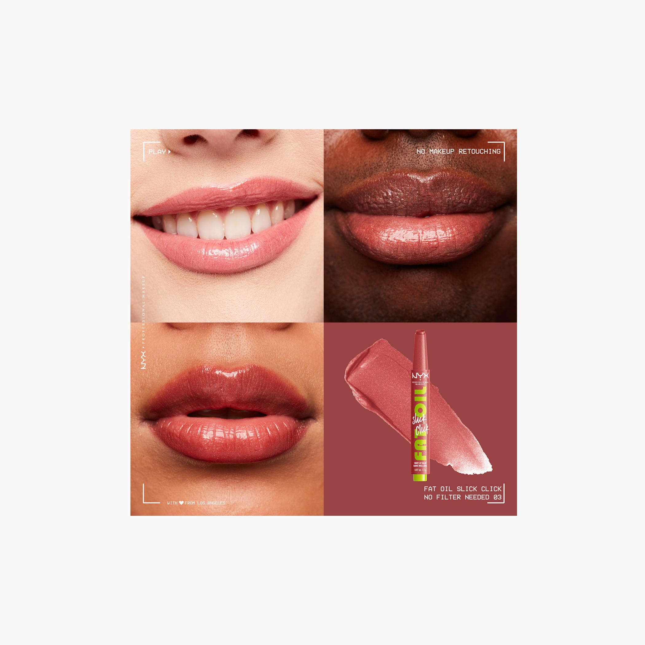 NYX Professional Make up Slick Click Fat Oil Shiny Lip Balm - 2 gms-beautyandpersonalcare-makeup-lips-lipglossesandbalms-image-3
