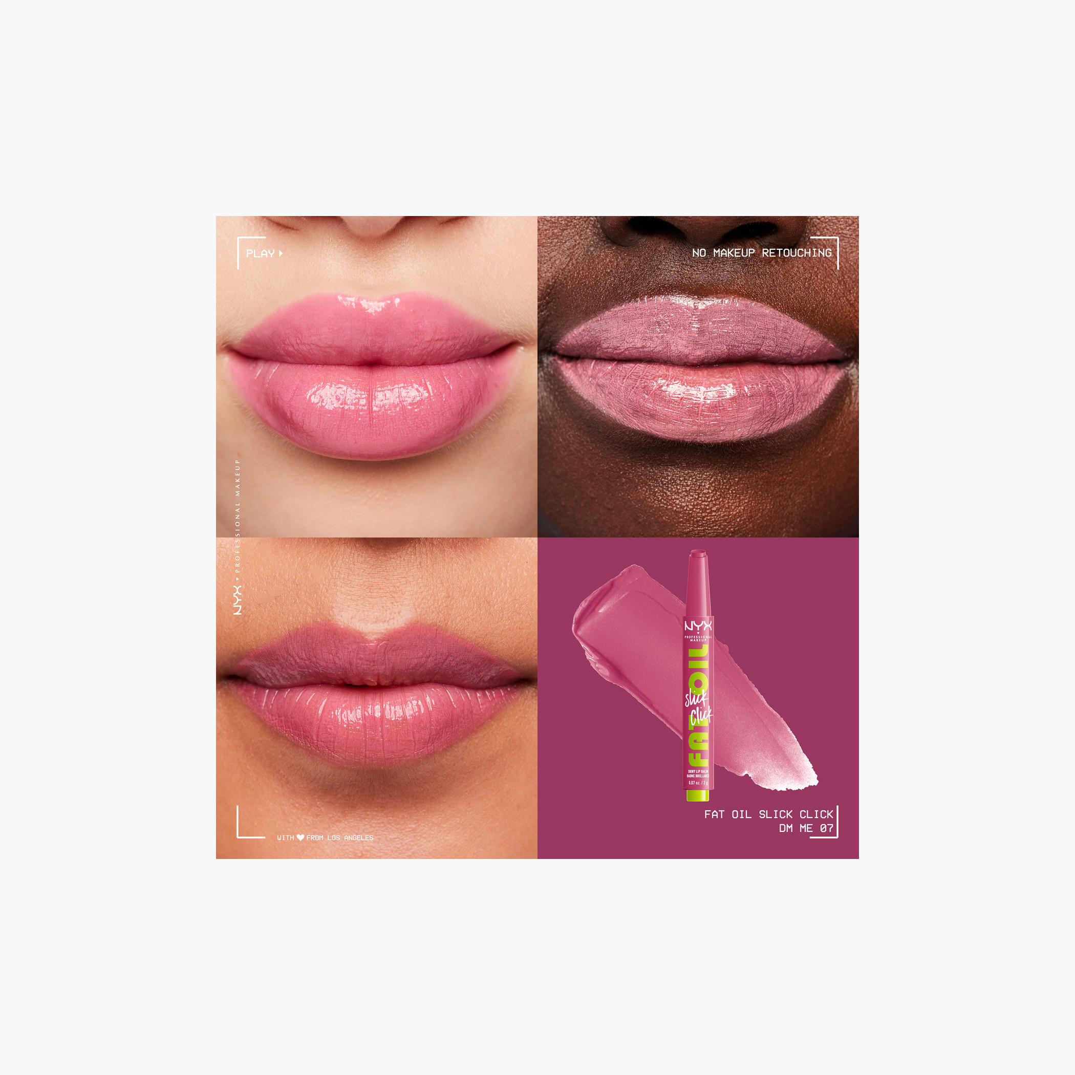 NYX Professional Make up Slick Click Fat Oil Shiny Lip Balm - 2 gms-beautyandpersonalcare-makeup-lips-lipglossesandbalms-image-3