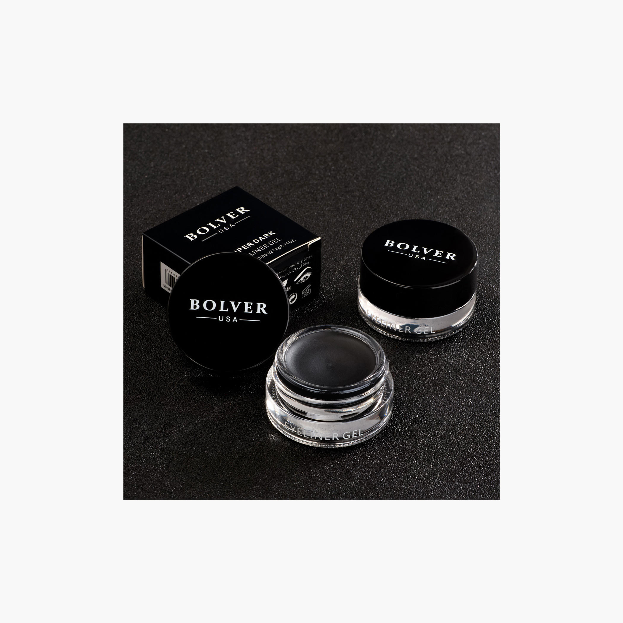 Bolver Super Dark Gel Eyeliner - 4 gm-beautyandpersonalcare-makeup-eyes-eyeliners-image-1