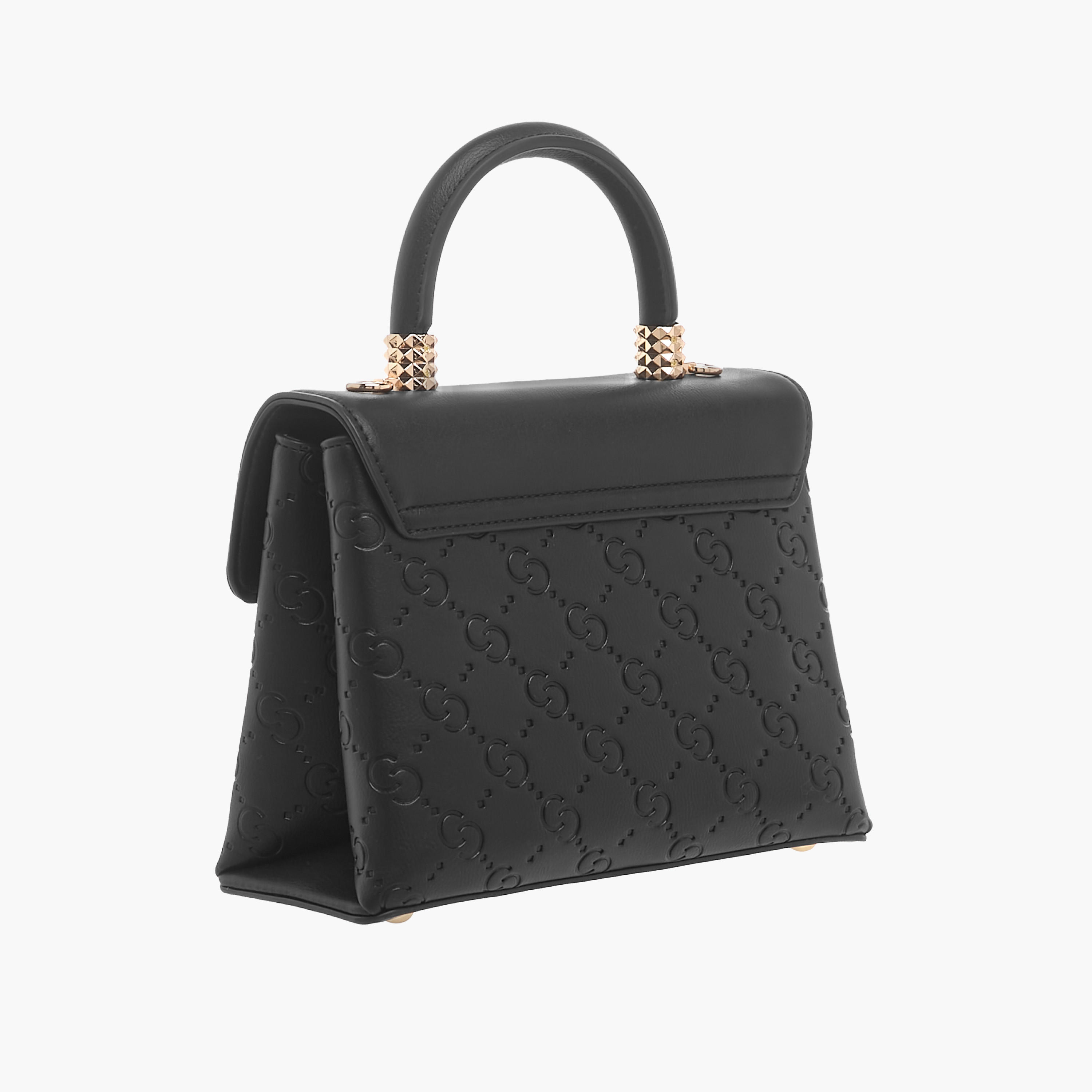 Celeste Monogram Embossed Crossbody Bag with Flap Closure-women-bagsandwallets-handbags-image-3