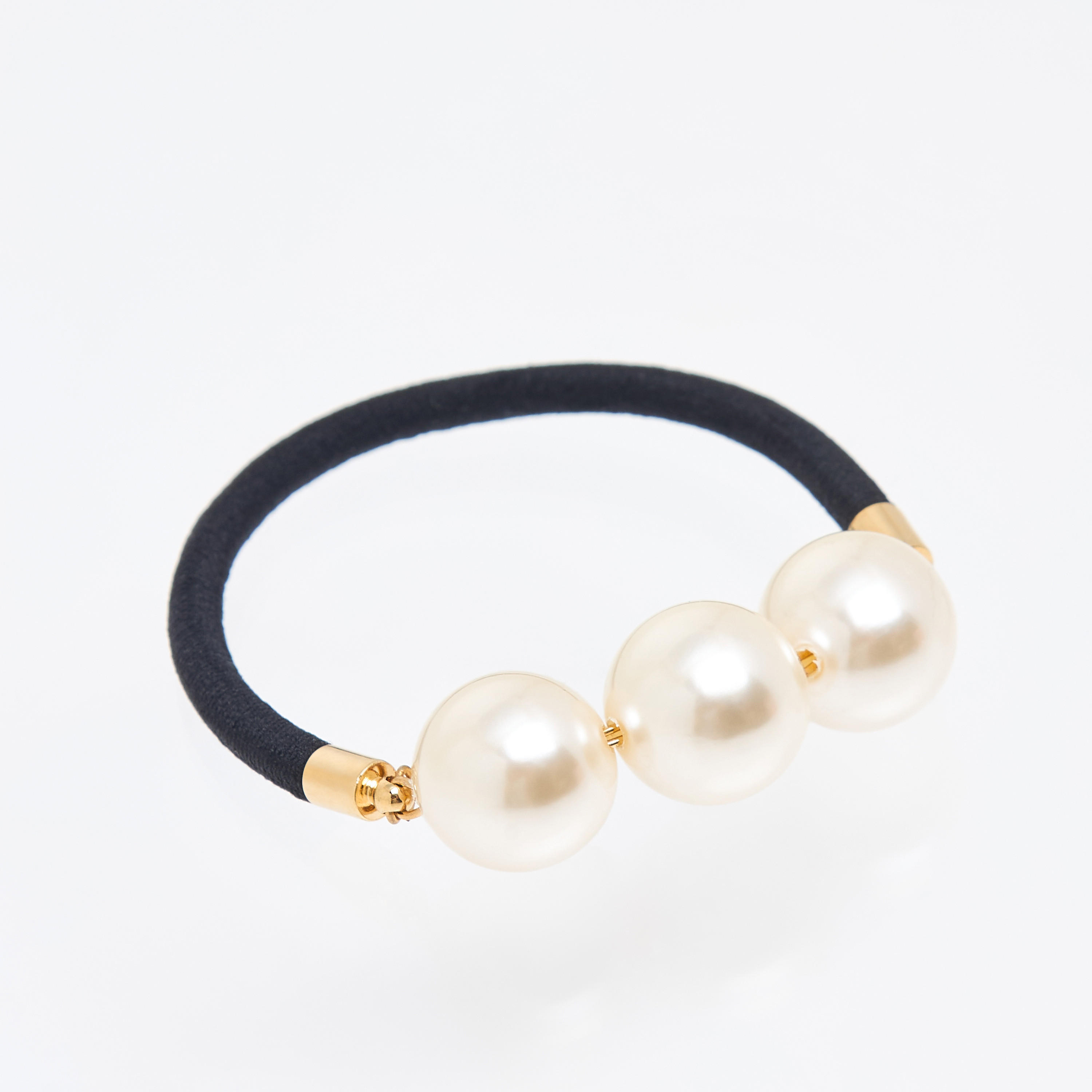 Pearl Embellished Hair Tie-women-hairaccessories-scrunchies-image-1