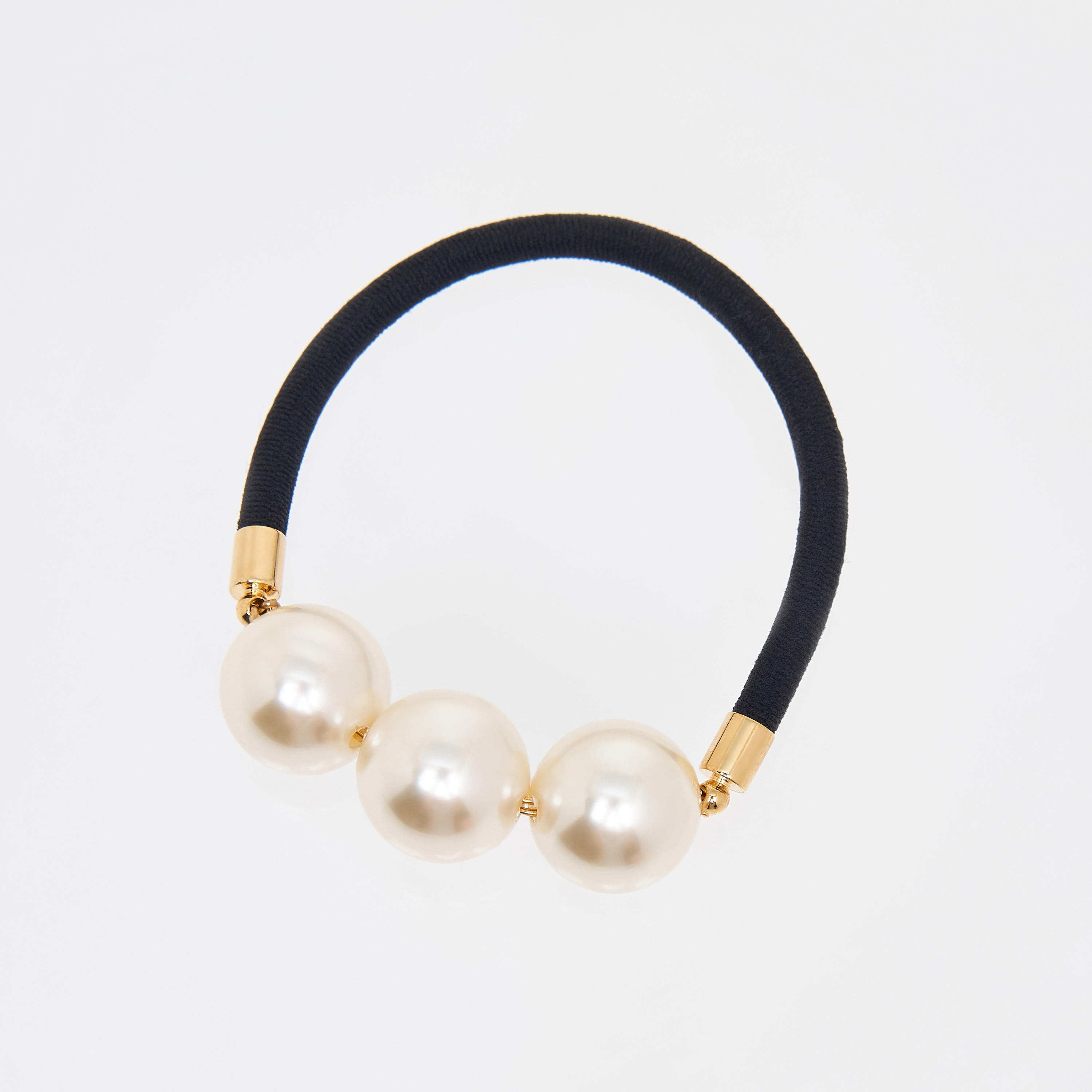 Pearl Embellished Hair Tie-women-hairaccessories-scrunchies-image-2