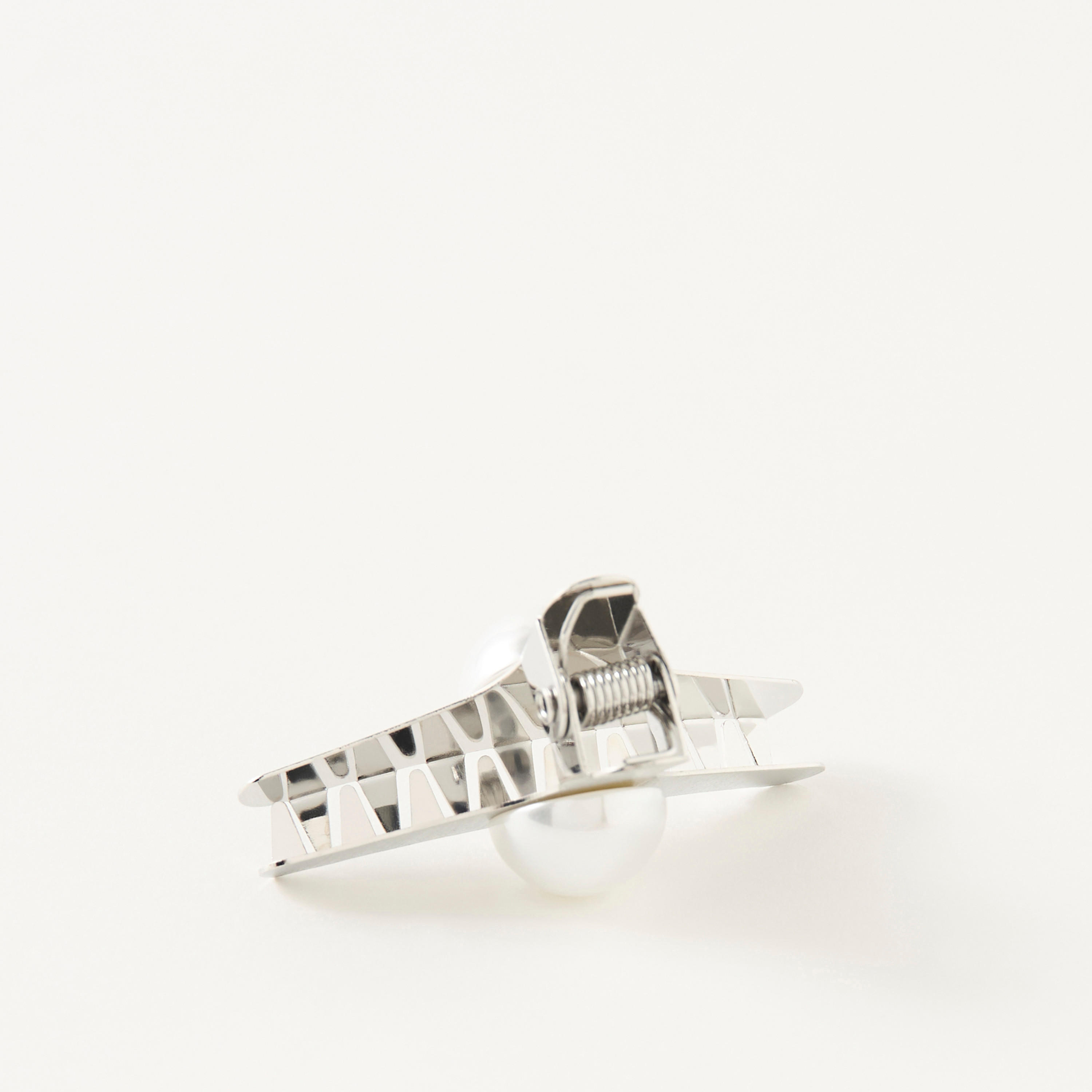Pearl Embellished Hair Clamp-women-hairaccessories-clamps-image-2