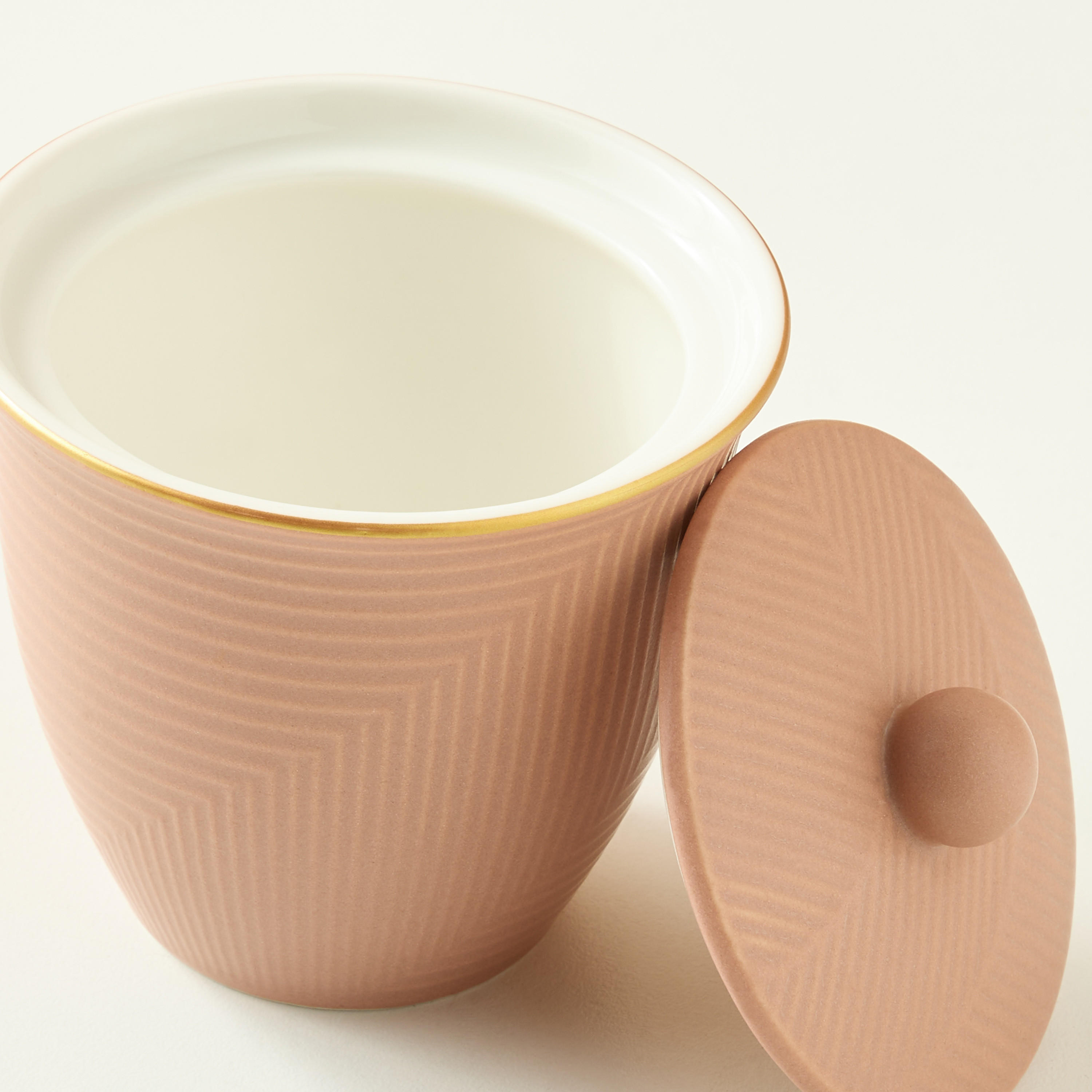 Textured Ceramic Sugar Pot-household-dining-teaandcoffee-teaandcoffeeaccessories-image-3