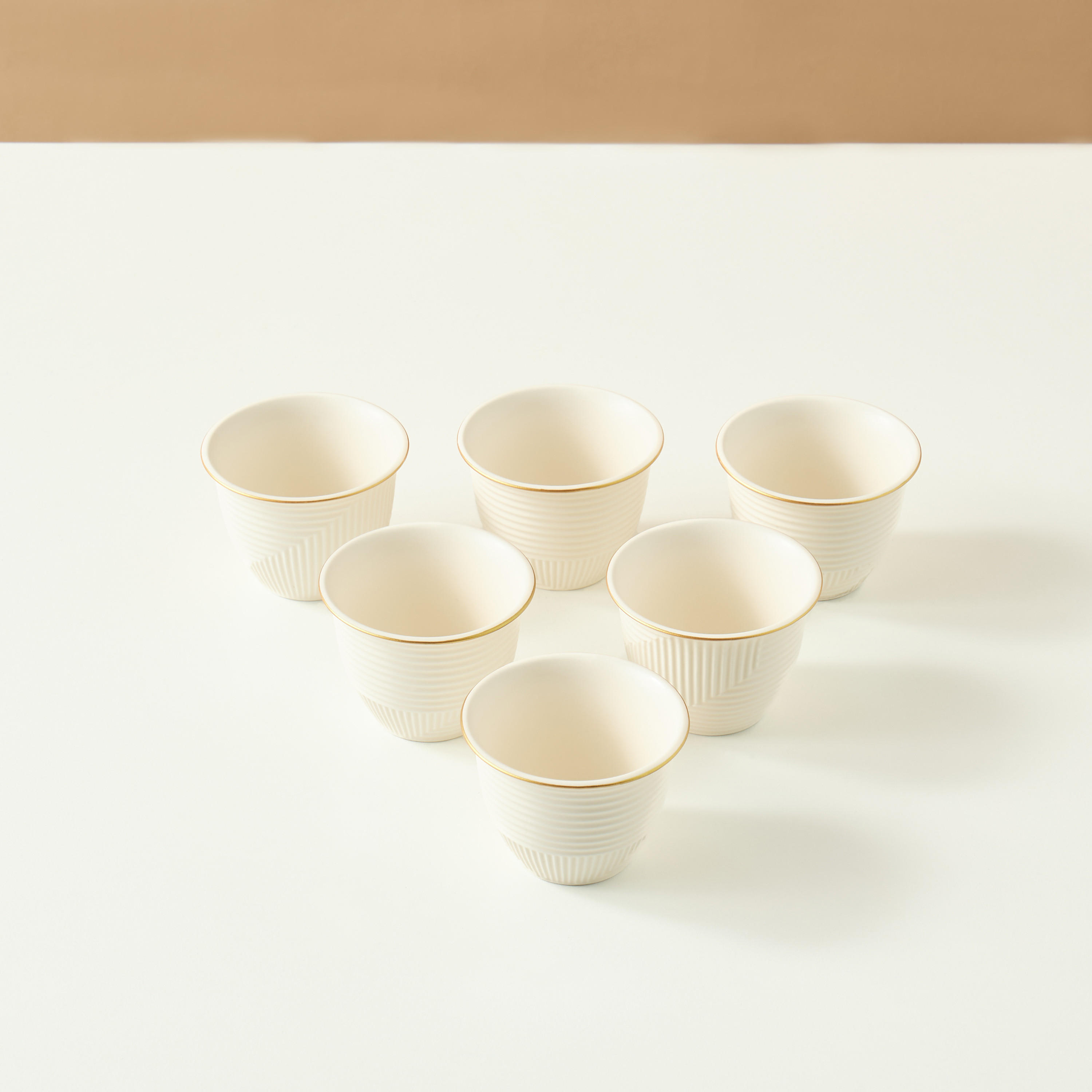 Jawhara Ceramic Qahwa Cup - Set of 6-household-dining-teaandcoffee-teaandcoffeesets-image-2