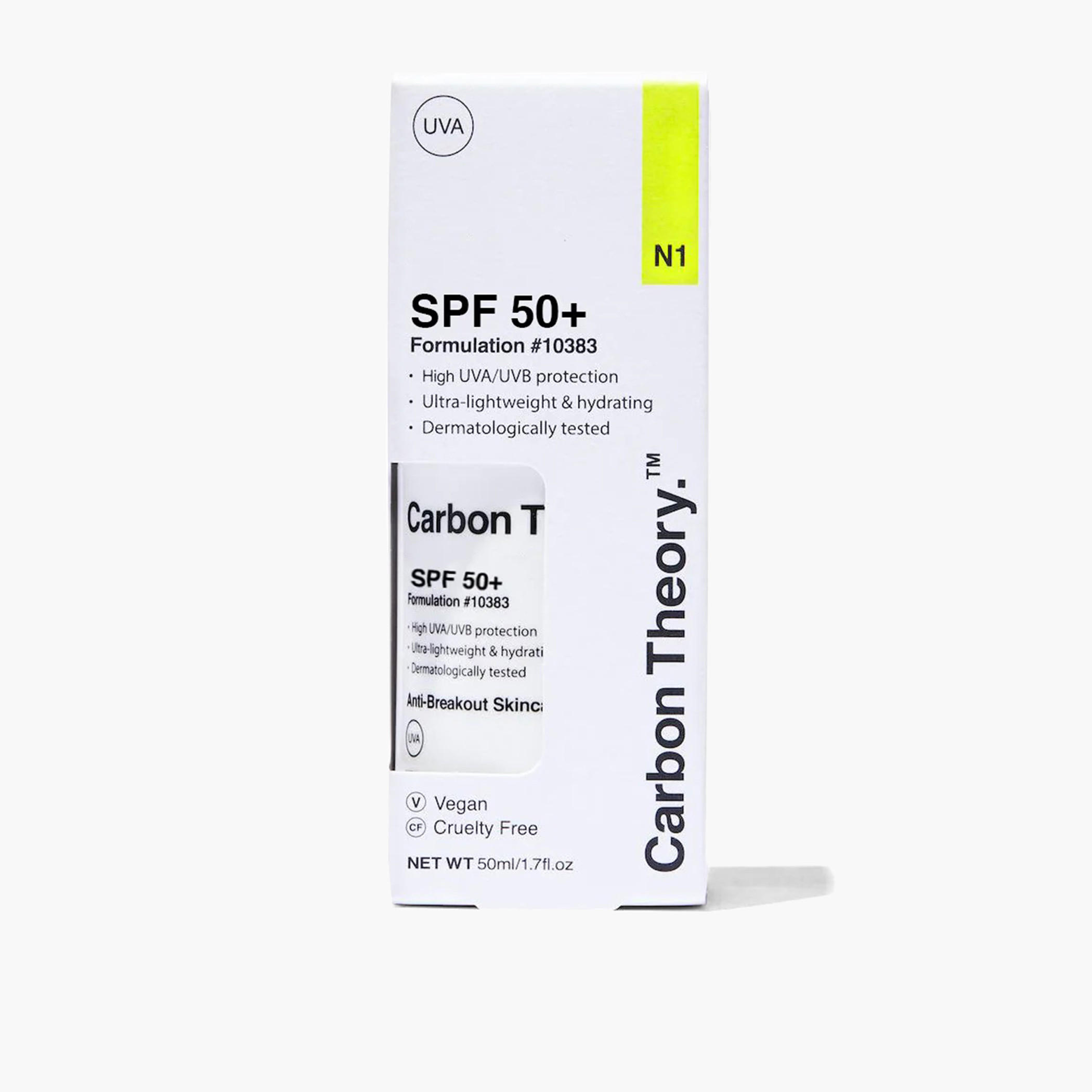 كريم واقي من الشمس بعامل حماية +50 من كاربون ثيوري - 50 مل-beautyandpersonalcare-skin-suncare-bodysunscreen-image-2