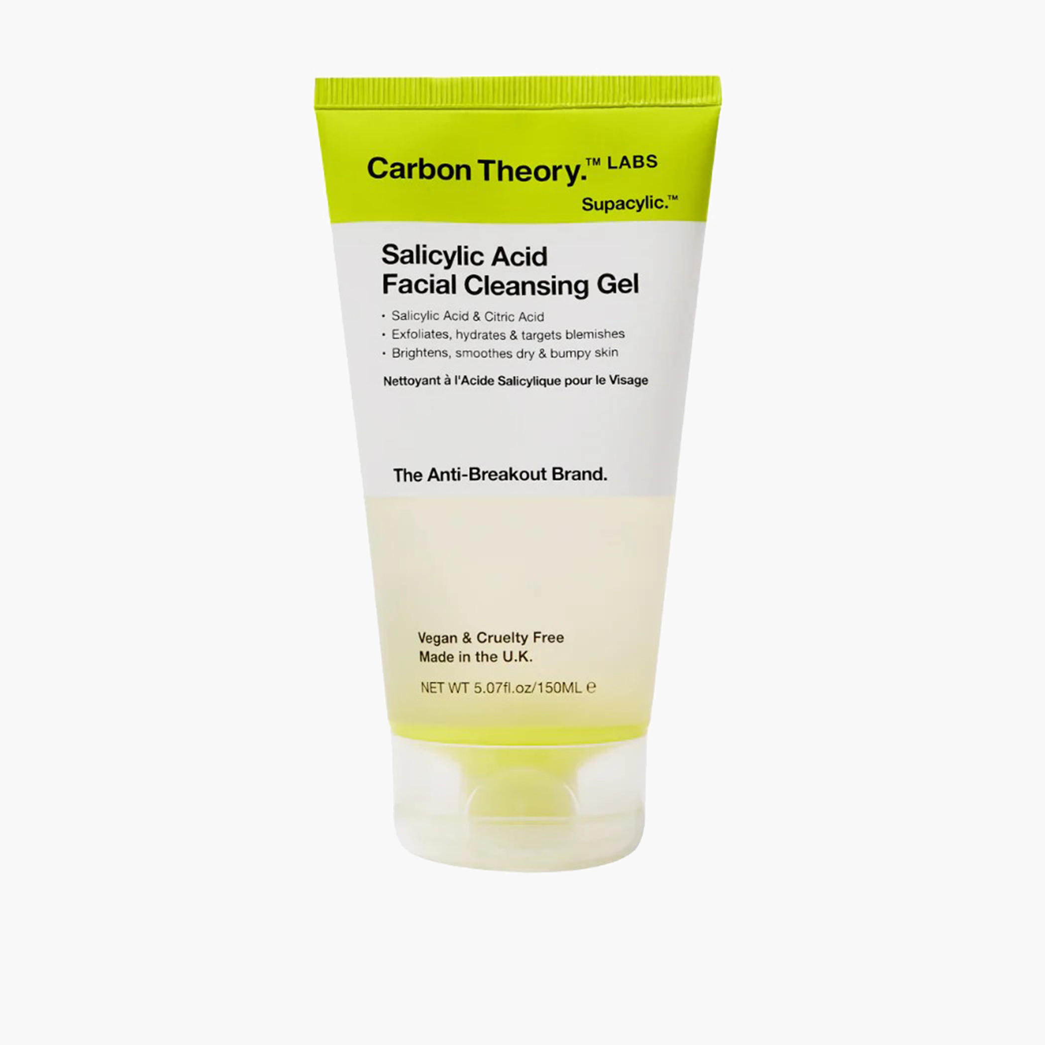 جل تقشير وتنظيف البشرة بحمض الساليسيليك من كاربون ثيوري - 150 مل-beautyandpersonalcare-skin-cleansers-facewashandcleansers-image-1