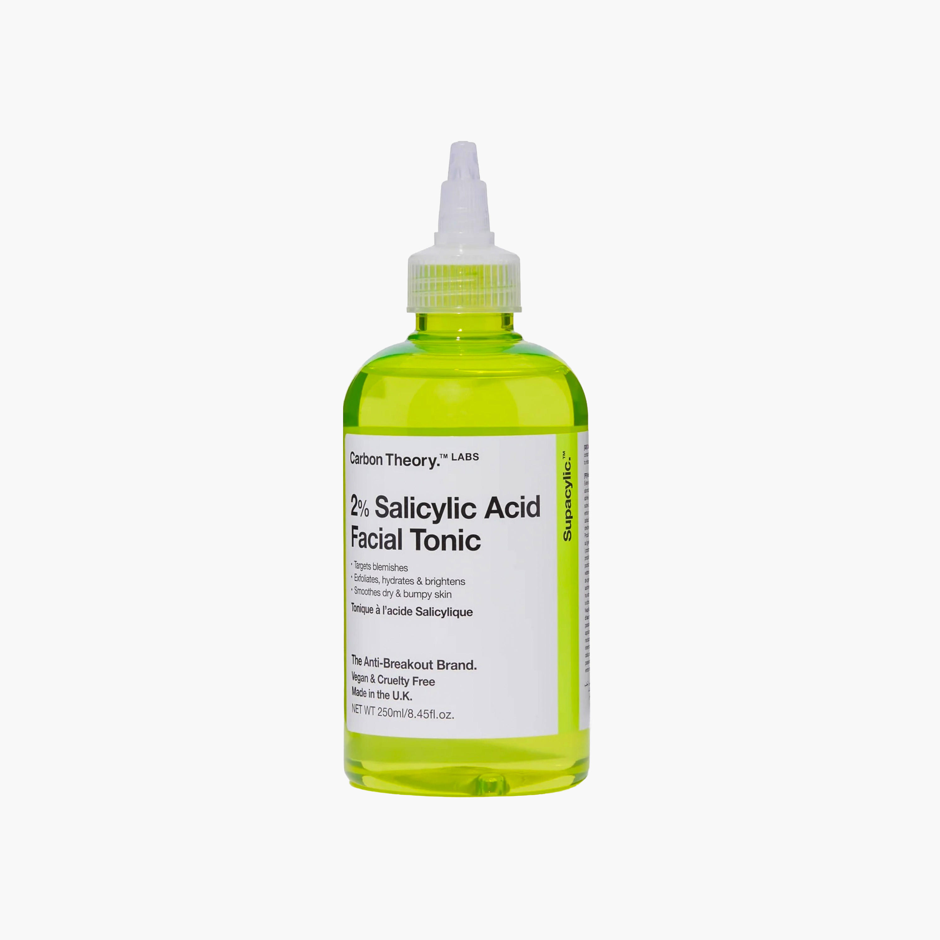 تونر للوجه بحمض الساليسيليك من كاربون ثيوري، 250 مل-beautyandpersonalcare-skin-cleansers-tonerandmists-image-1