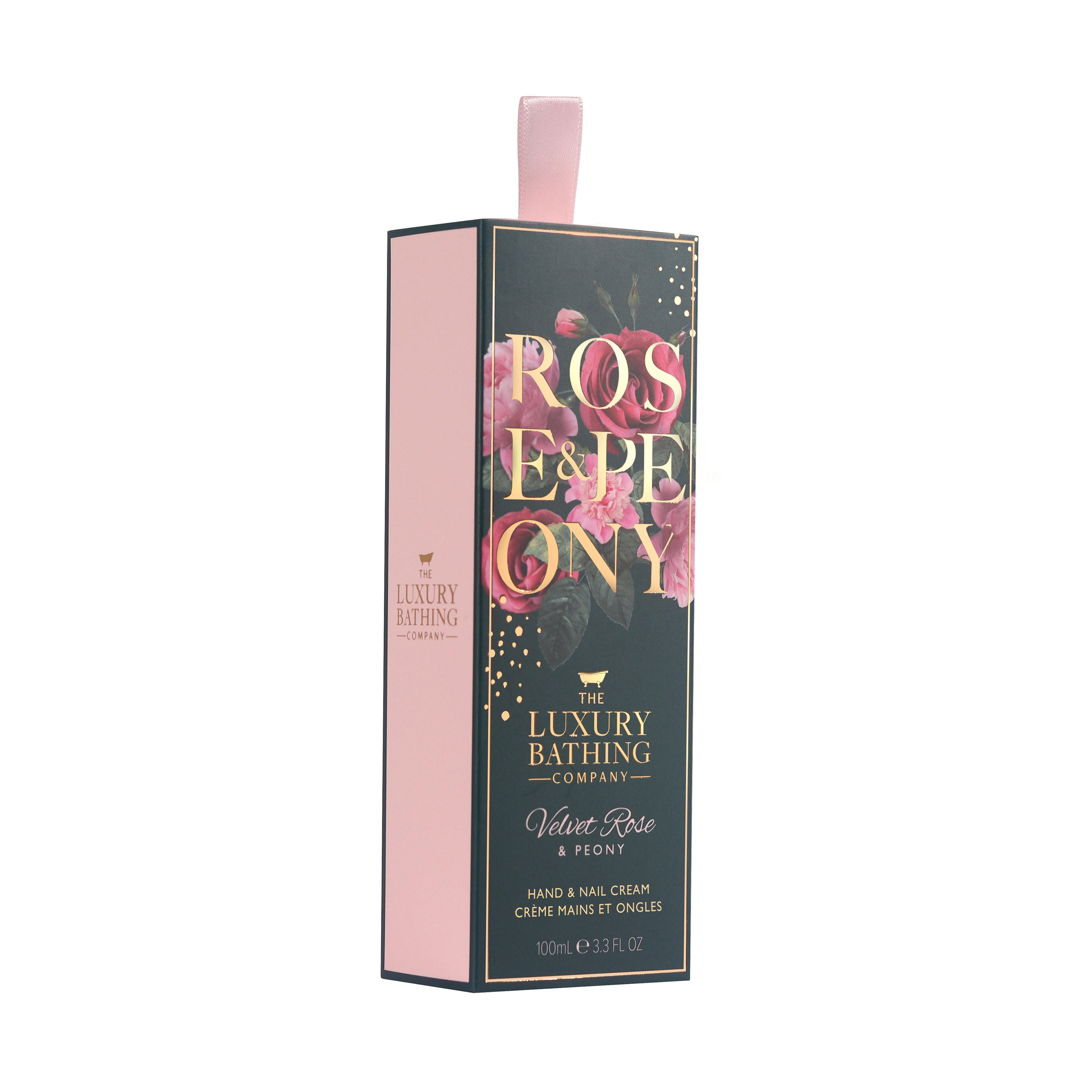 The Luxury Bathing Company Velvet Rose and Peony Hand Cream - 100 ml-beautyandpersonalcare-giftsets-image-2