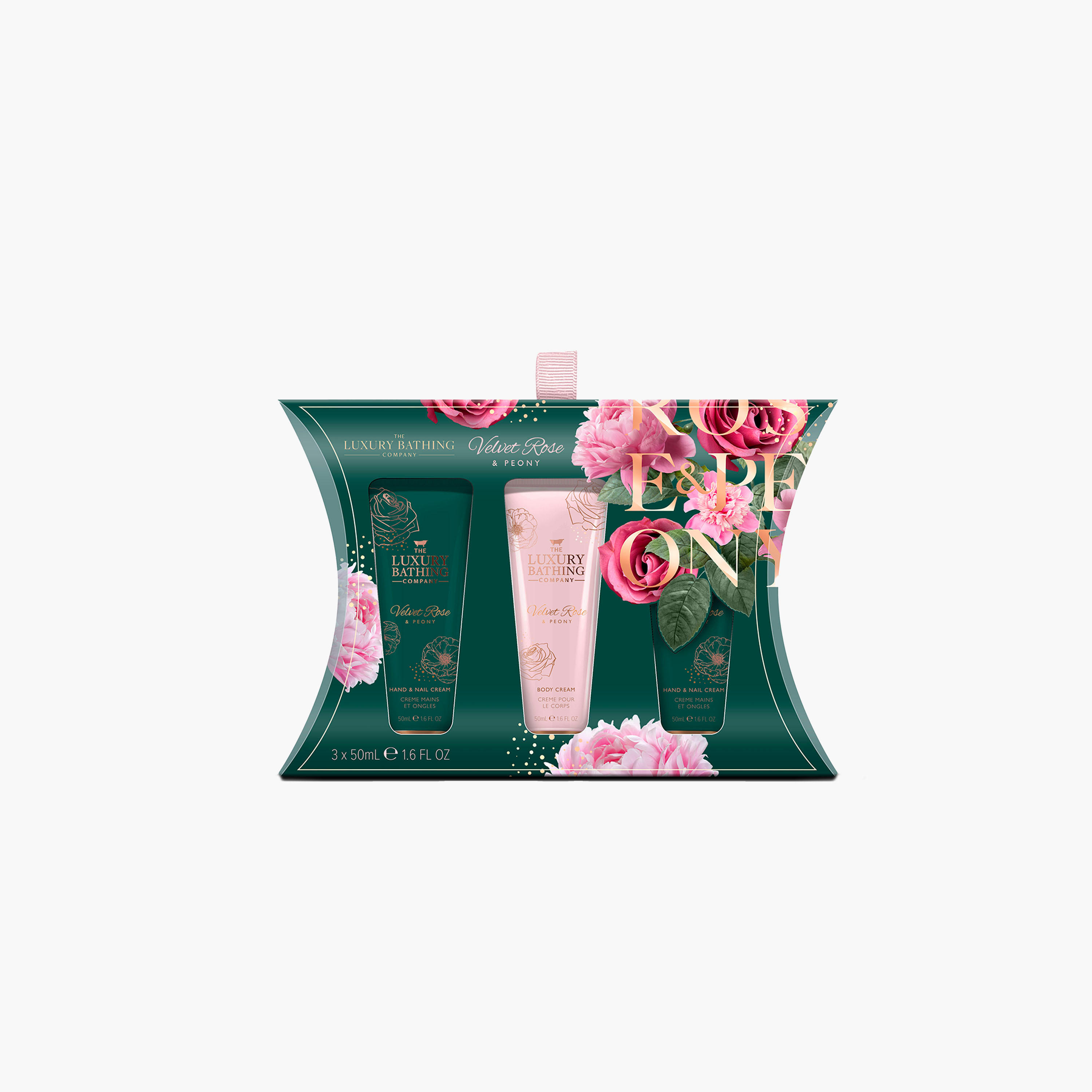 The Luxury Bathing Company 3-Piece Velvet Rose and Peony Gift Set-beautyandpersonalcare-giftsets-image-1