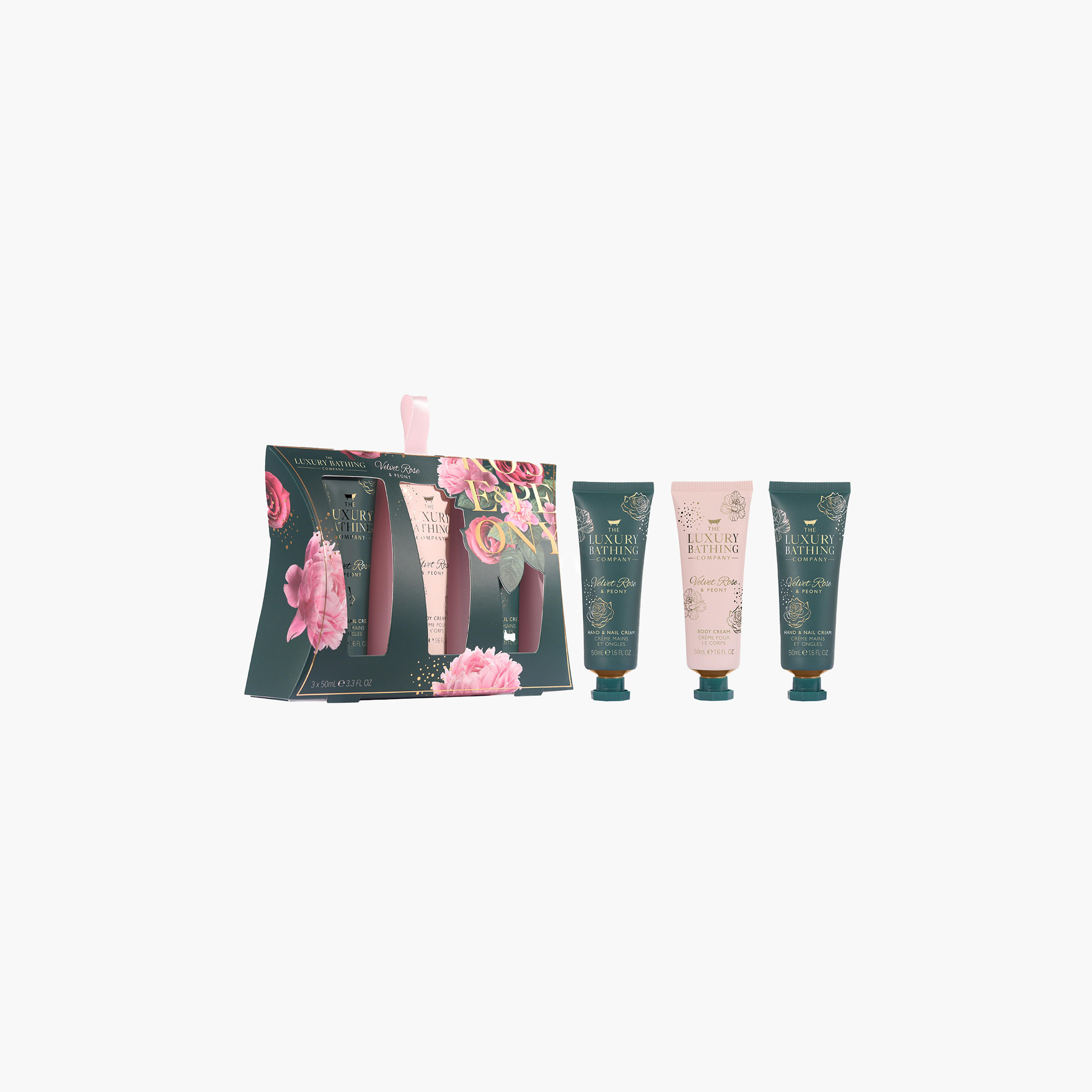 The Luxury Bathing Company 3-Piece Velvet Rose and Peony Gift Set-beautyandpersonalcare-giftsets-image-3