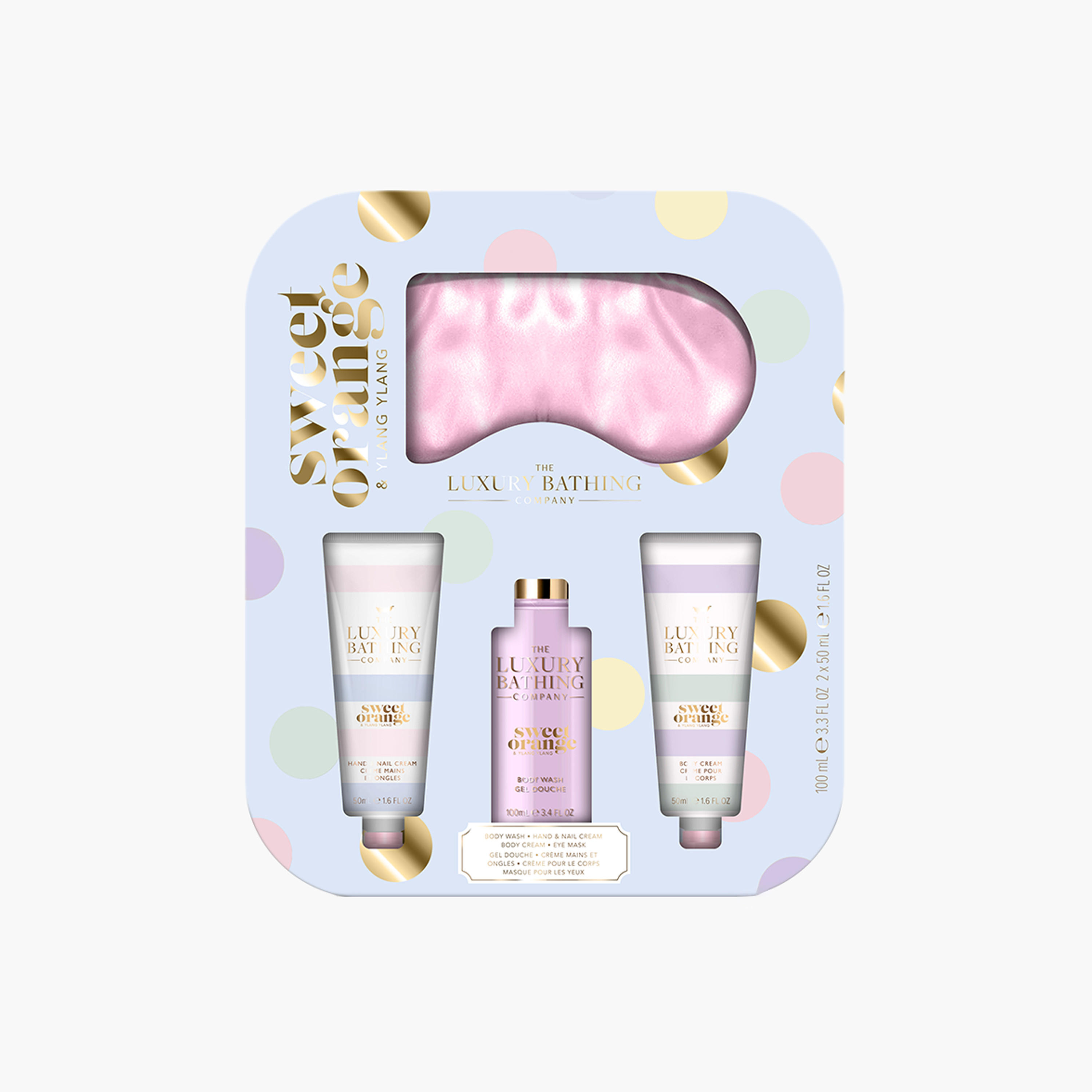 مجموعة هدايا نوريشينج ديلايتس من لاكشري باثينج كومباني-beautyandpersonalcare-giftsets-image-1
