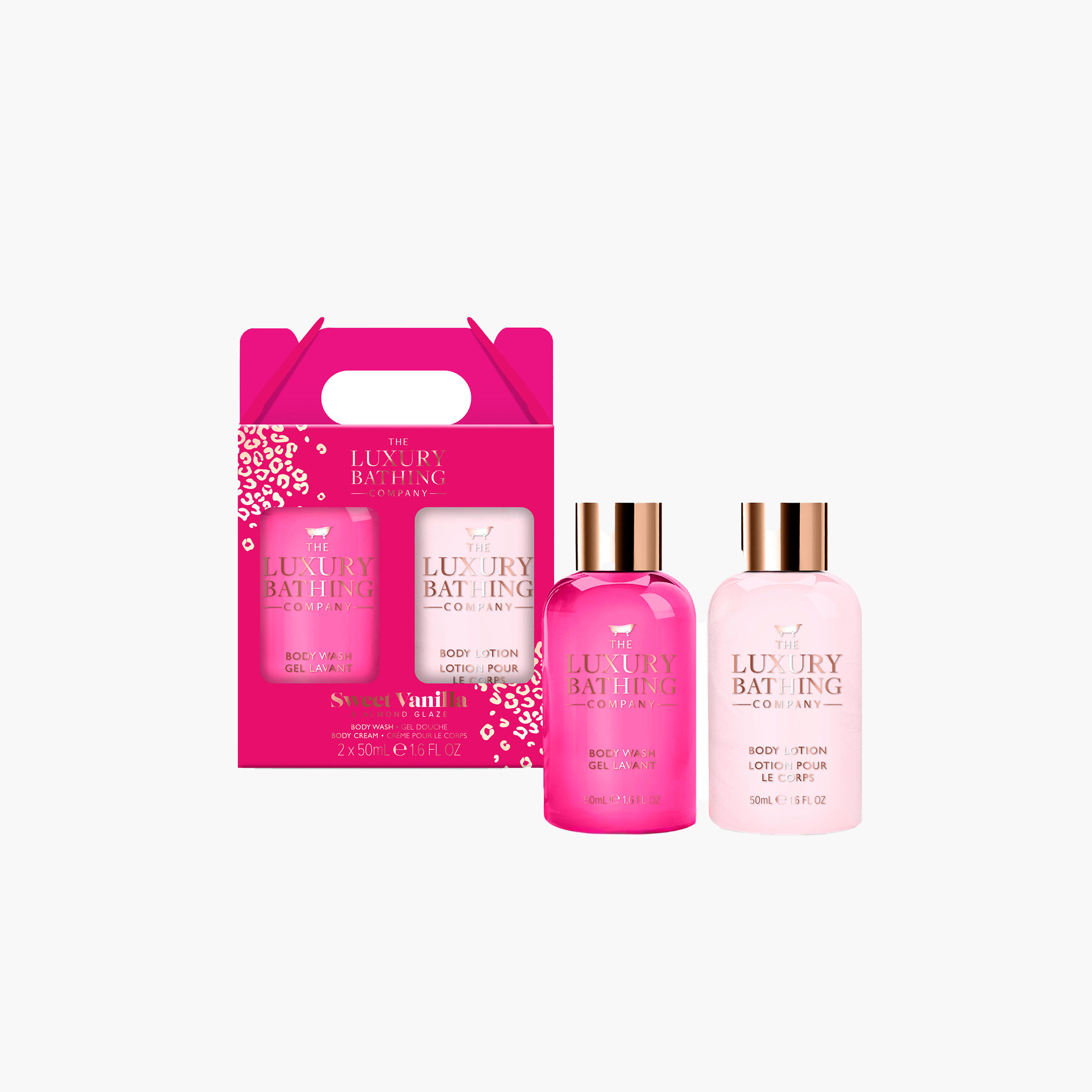 The Luxury Bathing Company 2-Piece Body Wash and Body Lotion Gift Set - 50 ml-beautyandpersonalcare-bathandbody-giftsets-image-1