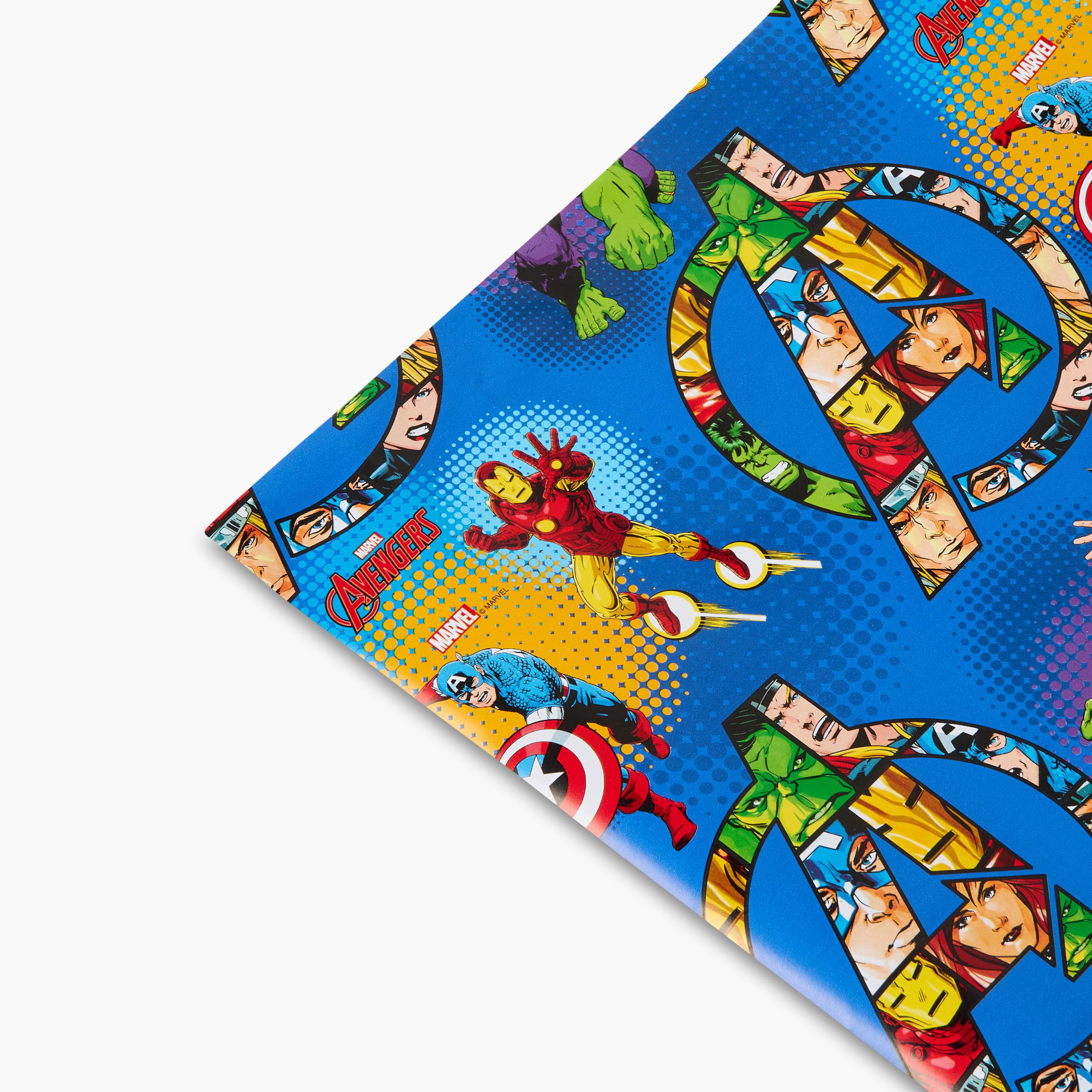 Avengers Print Gift Wrap - 70x200 cms-household-giftingaccessories-giftings-image-3