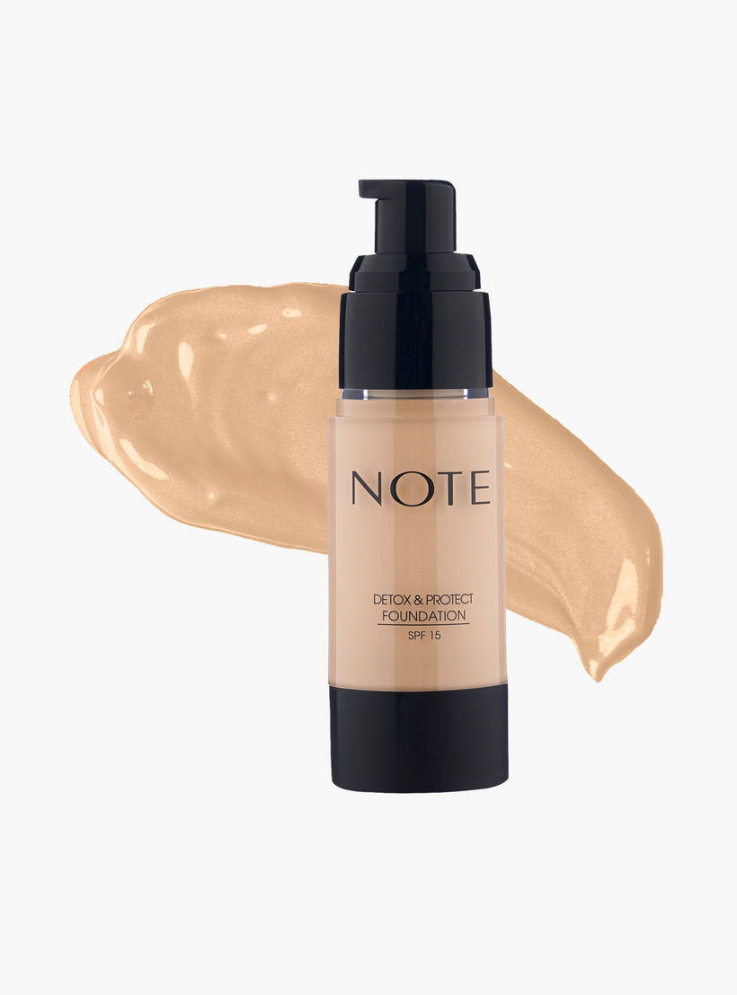 Note Detox And Protect Pump Foundation with SPF 15-beautyandpersonalcare-makeup-face-foundations-image-1