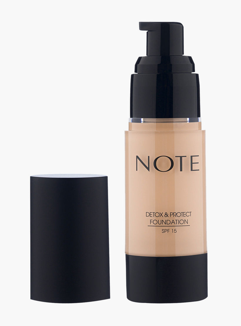 Note Detox And Protect Pump Foundation with SPF 15-beautyandpersonalcare-makeup-face-foundations-image-3