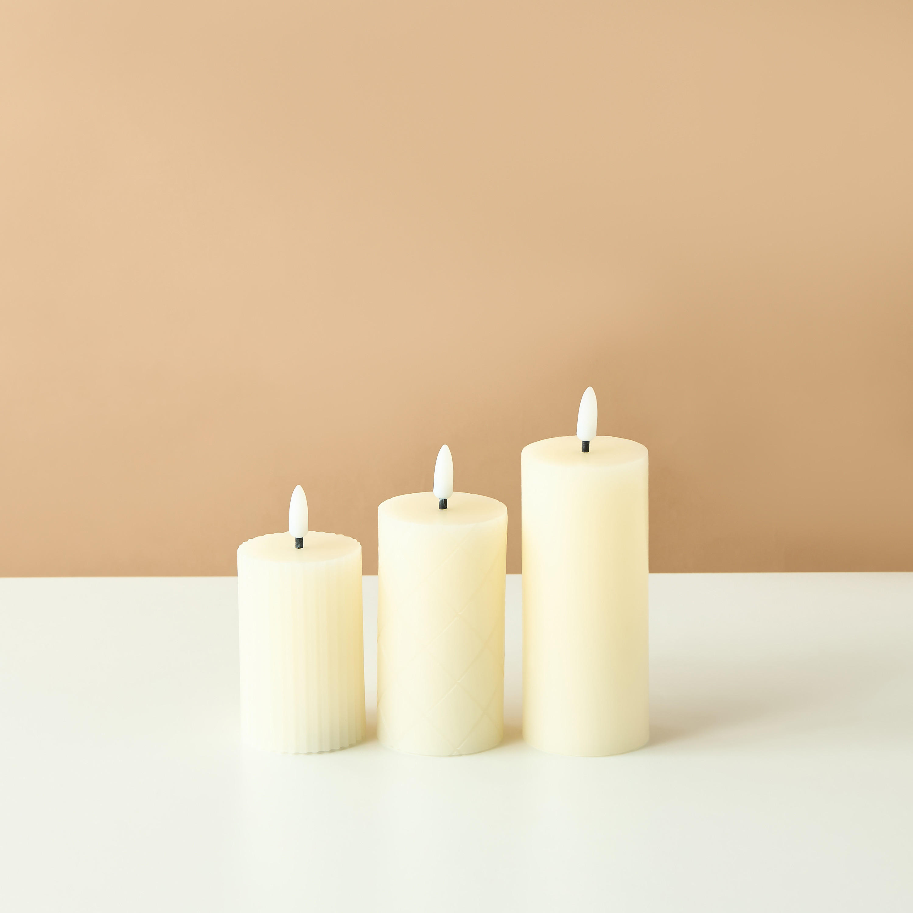 Flameless LED Candles - Set of 3-household-homefragrance-candles-image-3
