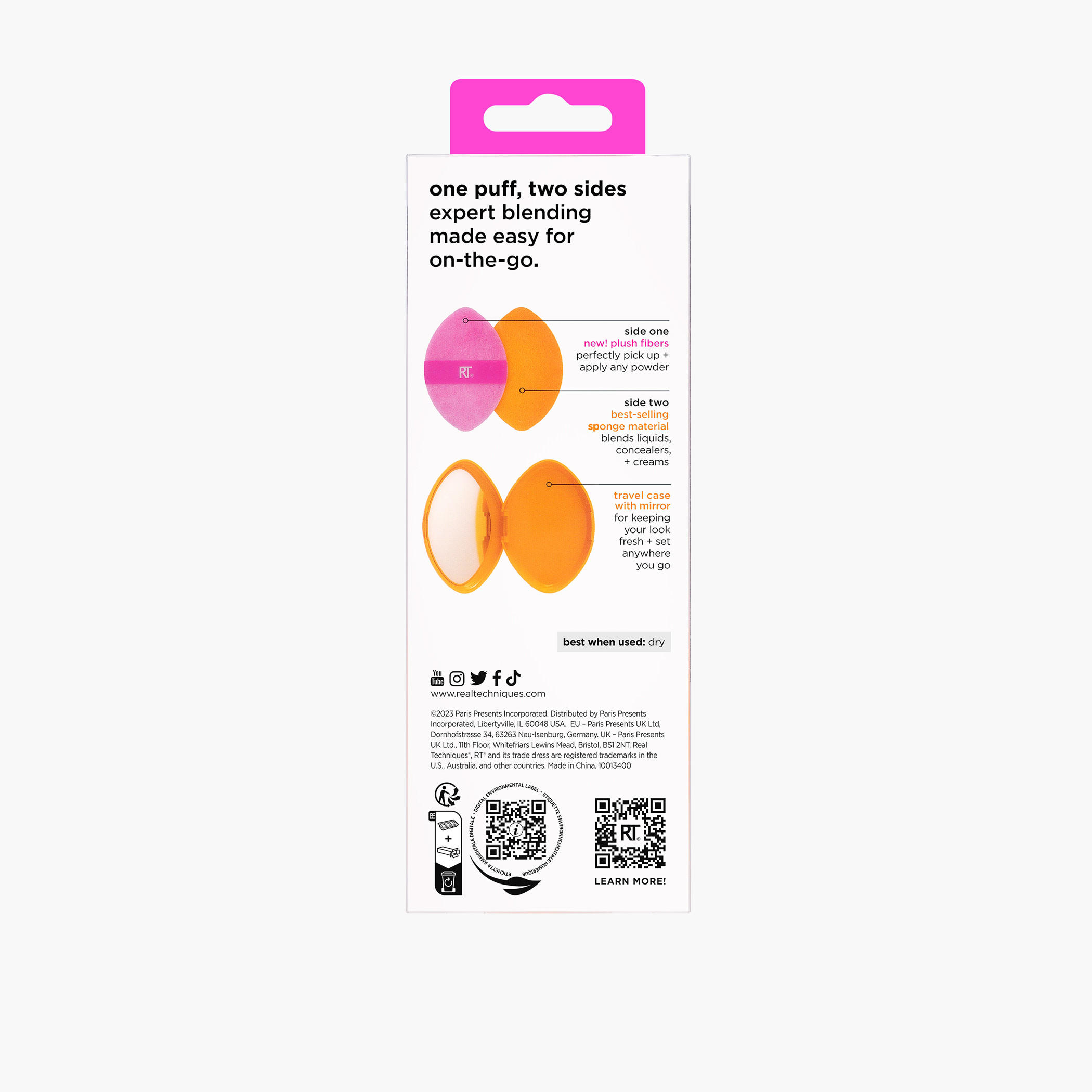 Real Techniques Miracle 2-in-1 Powder Puff and Travel Case-beautyandpersonalcare-makeup-brushesandaccessories-sponges-image-2