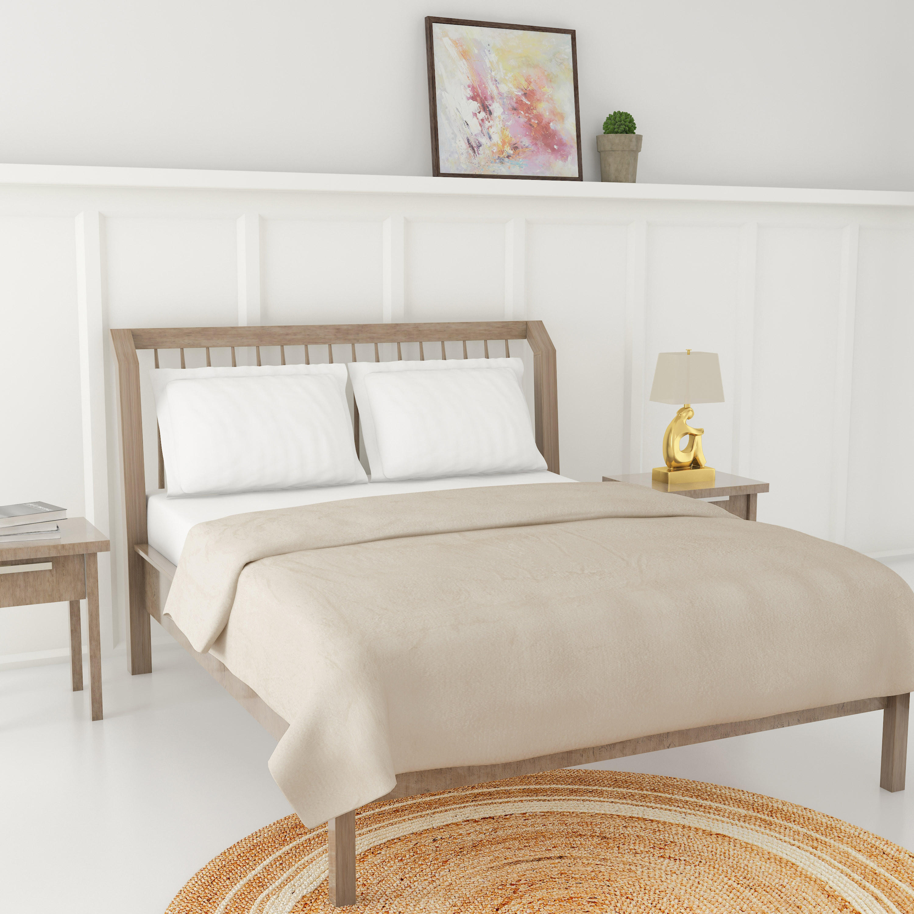 Luxury Plush Flannel Blanket - 150x200 cm-household-cushionsandthrows-throwsandblankets-blankets-image-2