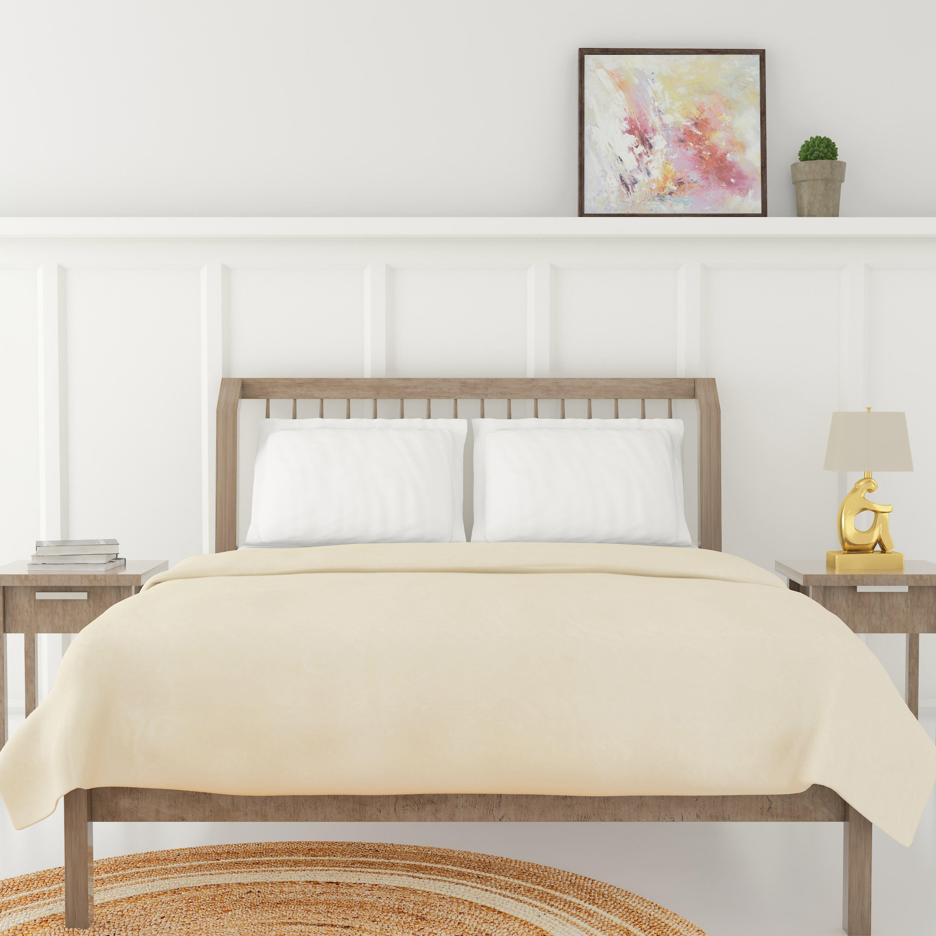 Luxury Plush Flannel Blanket - 150x200 cm-household-cushionsandthrows-throwsandblankets-blankets-image-1