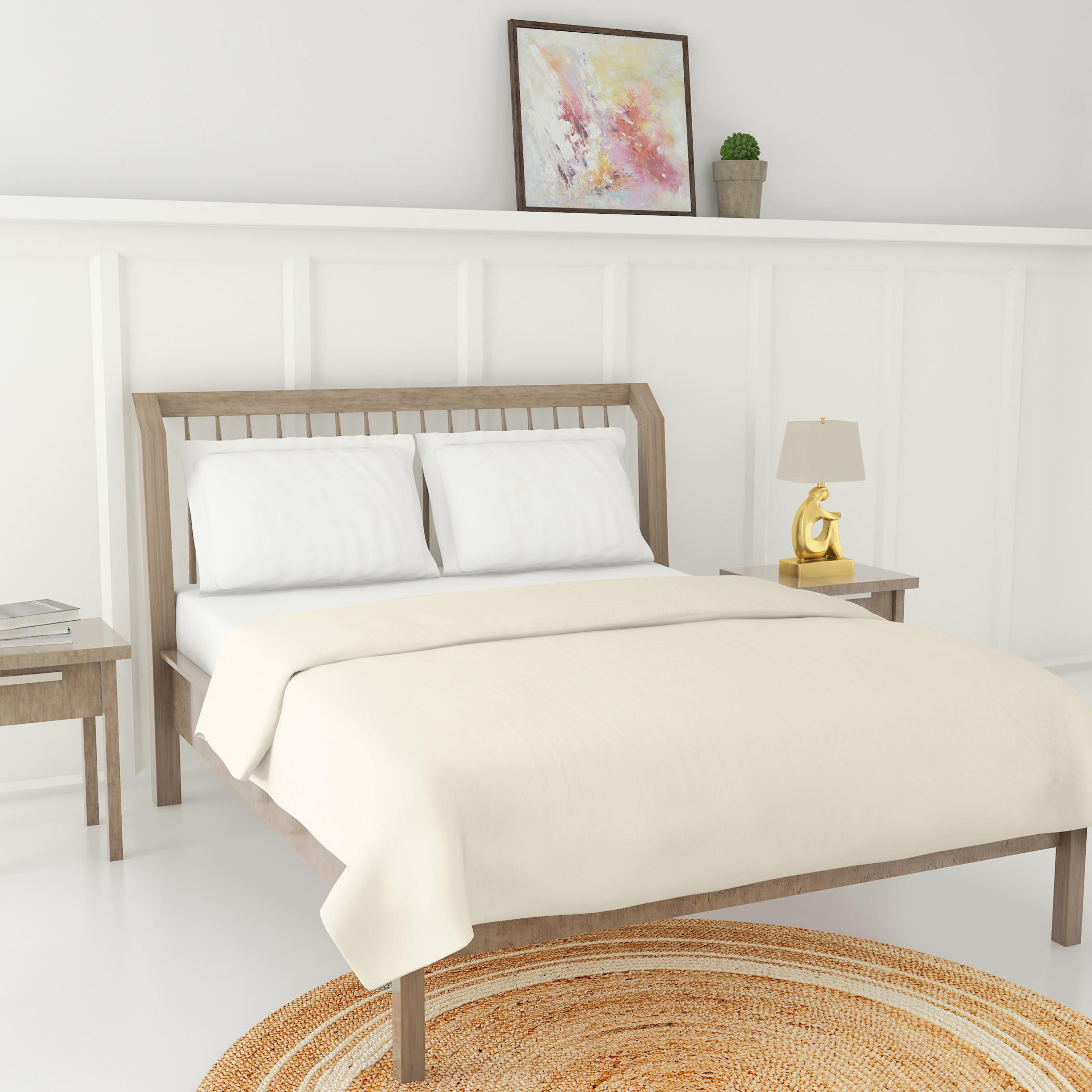 Luxury Soft Plush Flannel Blanket - 200x200 cm-household-bedding-blankets-image-2