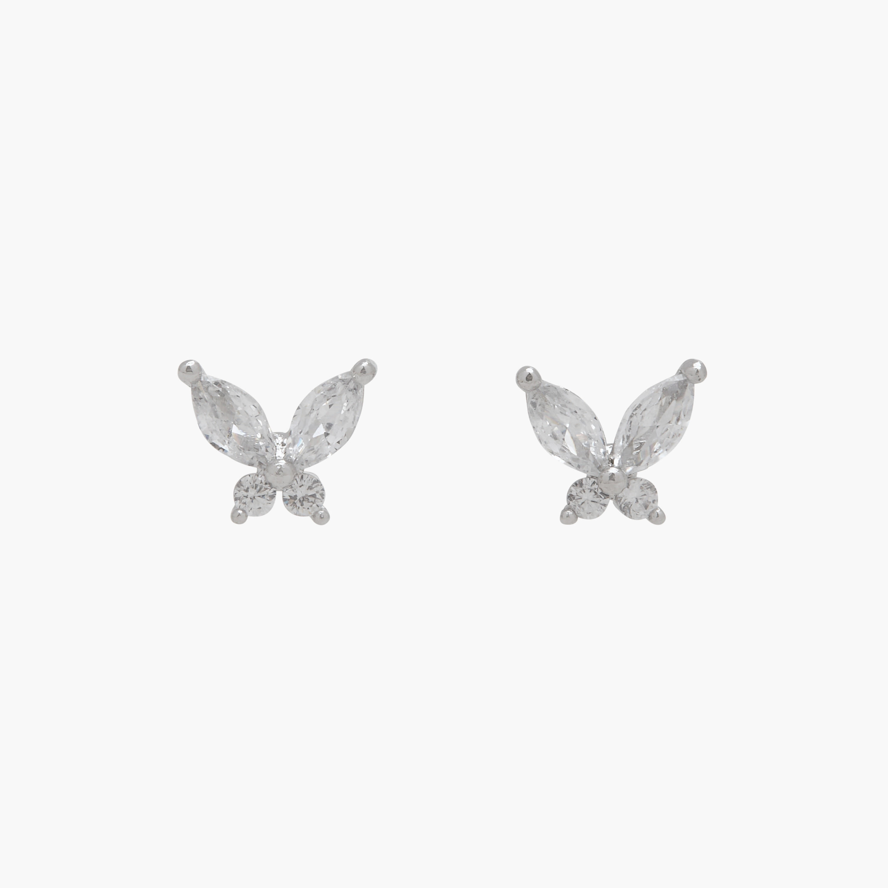 حلقان مزينة بمكبس إغلاق خلفي - طقم من 3 أزواج-women-watchesandjewellery-jewellery-earrings-image-2
