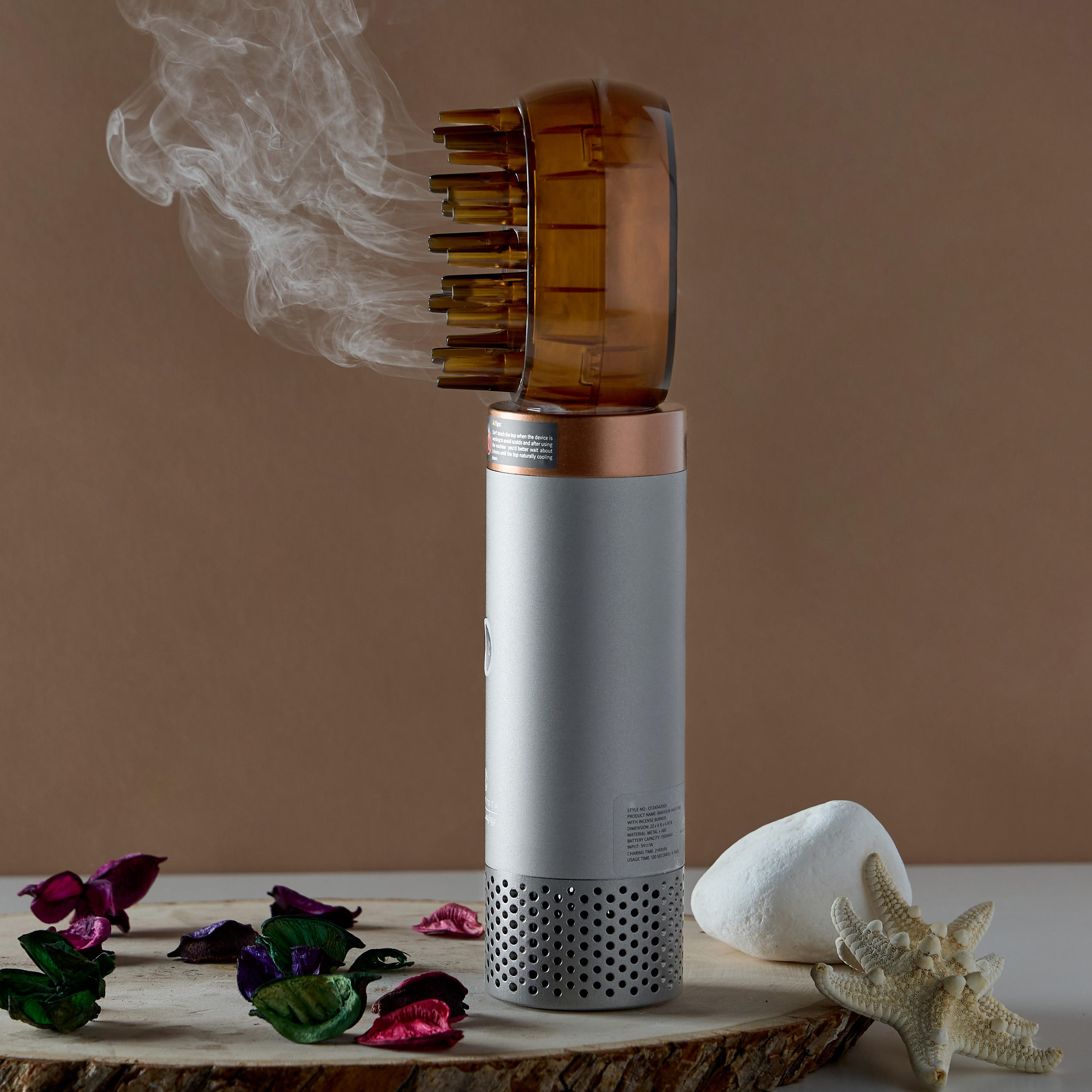 Beautysta Electric Bakhoor Comb with Incense Burner-household-homefragrance-burners-image-4