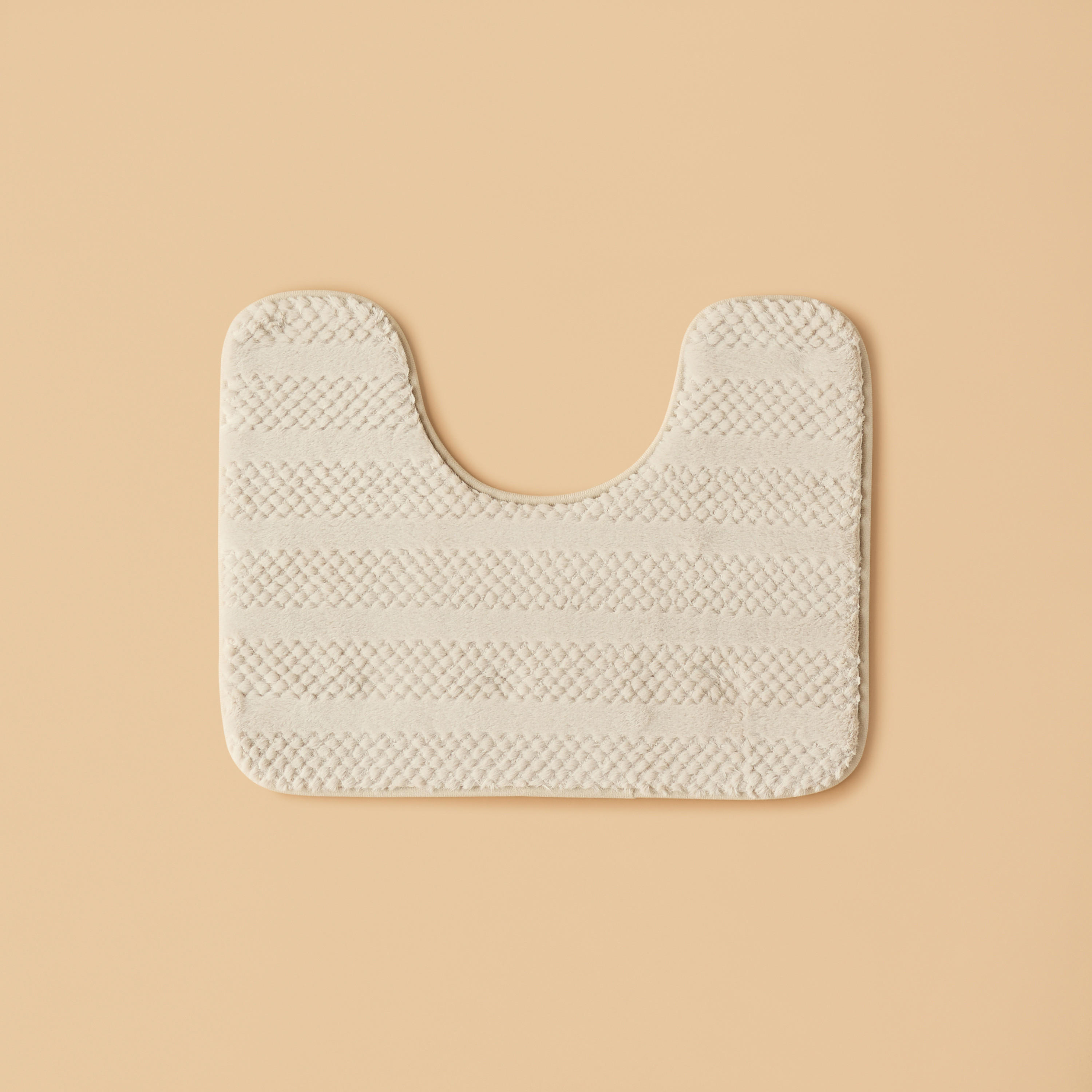 Textured 2-Piece Foam Bath Mat Set - 50x80 cm-household-bathandlaundry-bathlinen-bathmatsandtubmats-image-3