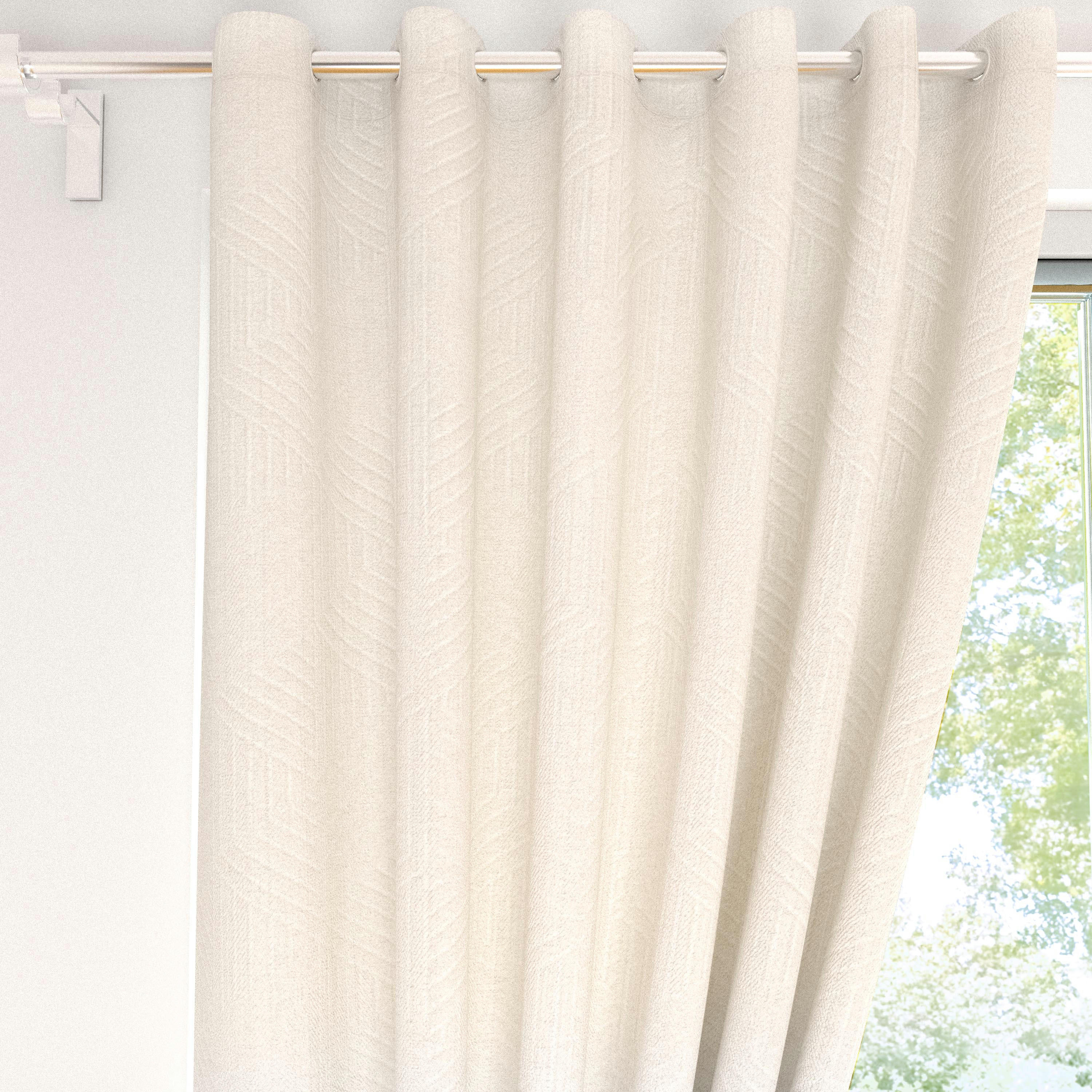 Textured 2-Piece Blackout Curtain Set - 140x240 cm-household-windows-curtains-image-2