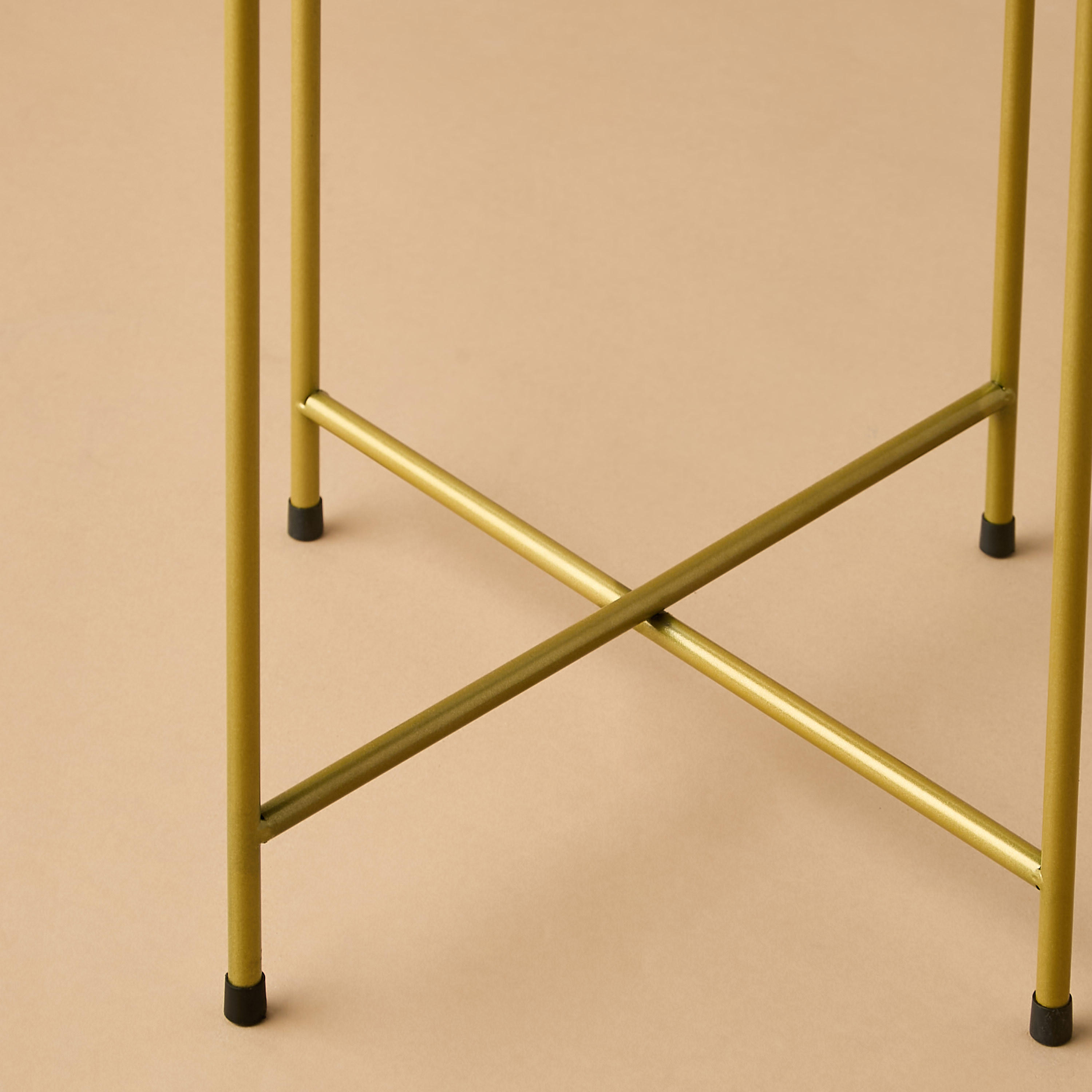 Mirror Top Side Table - 38x47 cms-furniture-livingroom-sideandendtables-image-4