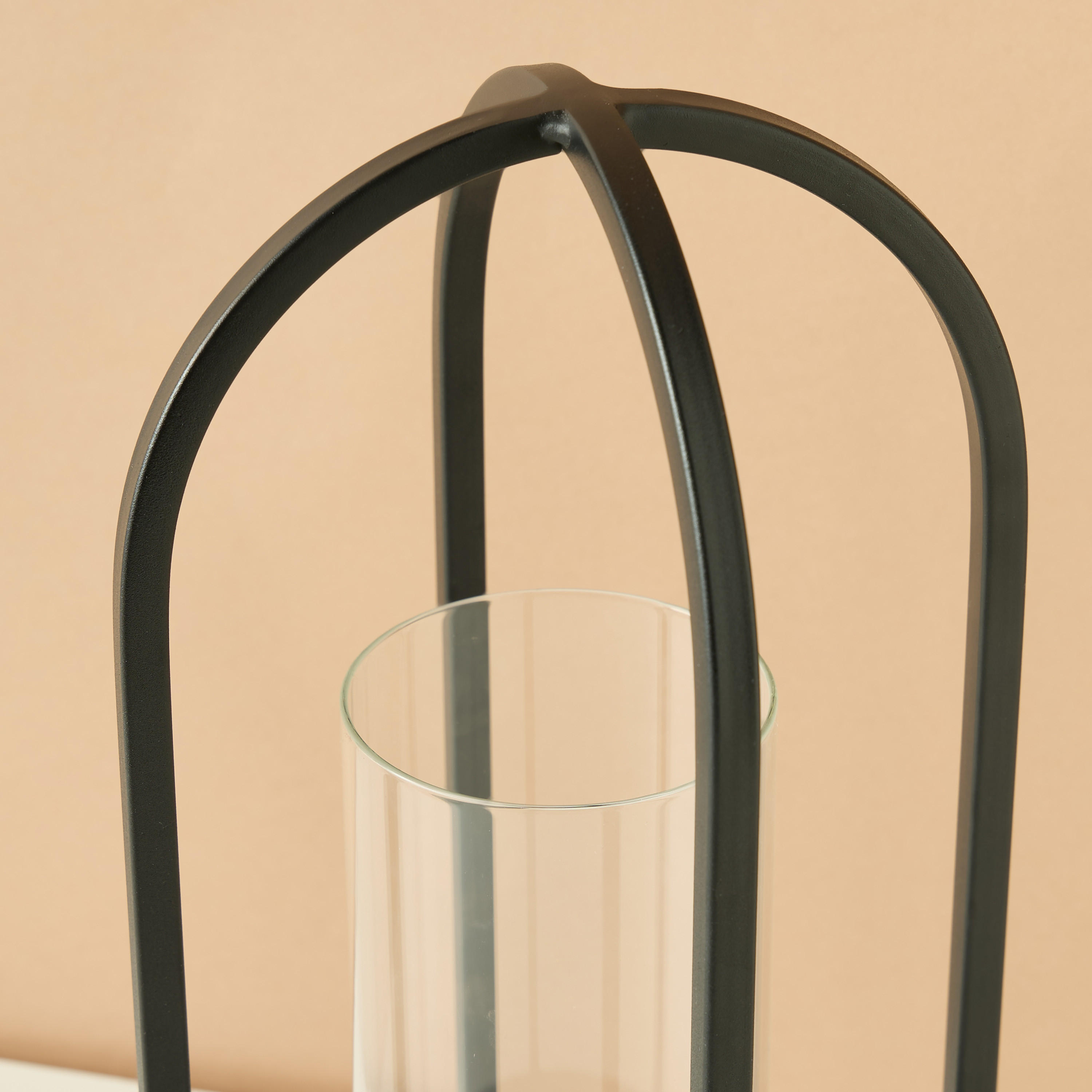 Metal Lantern Candle Holder - 36 cm-household-decor-candleholdersandlanterns-image-5