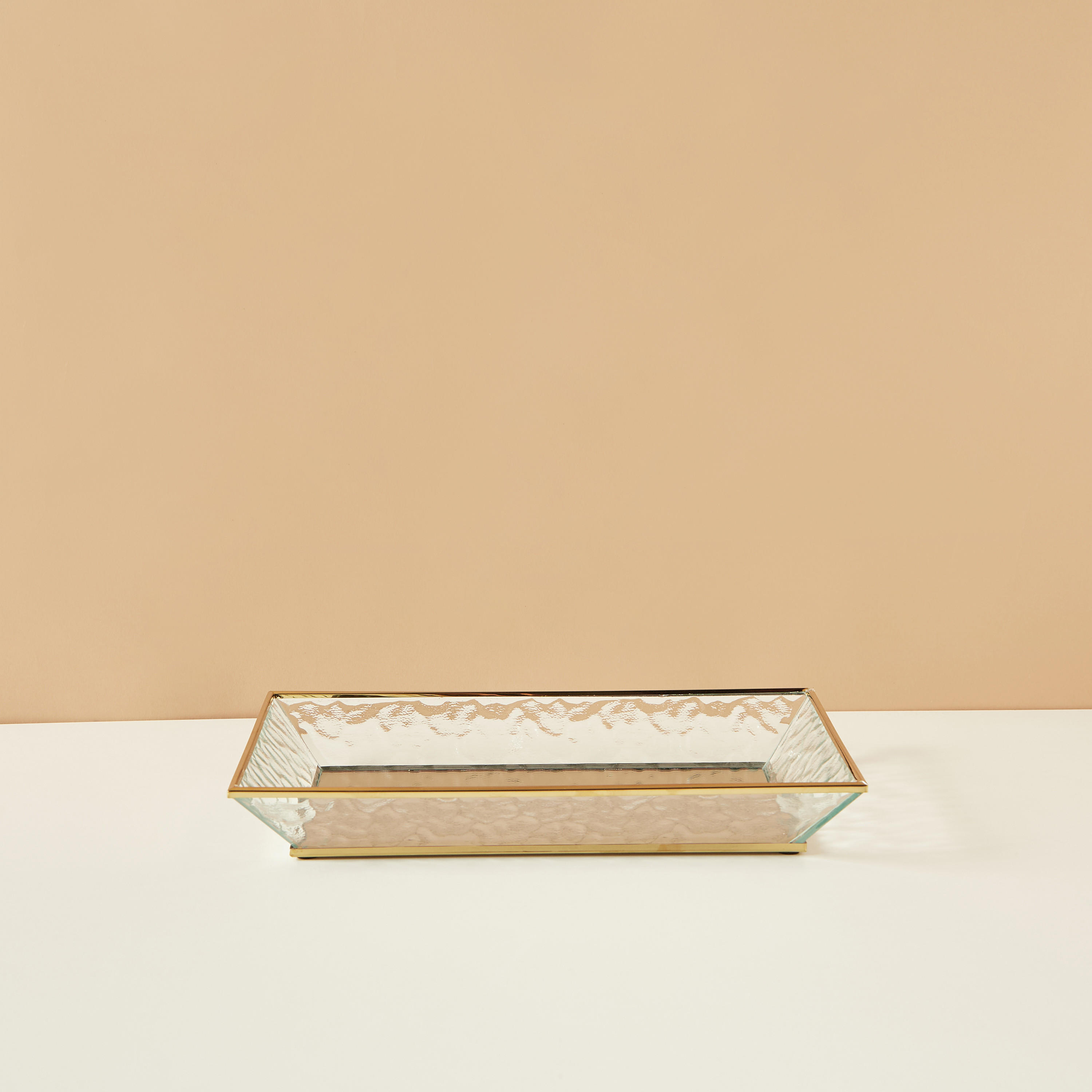 Decorative Buffed Glass Tray-household-decor-boxesandtrays-image-2