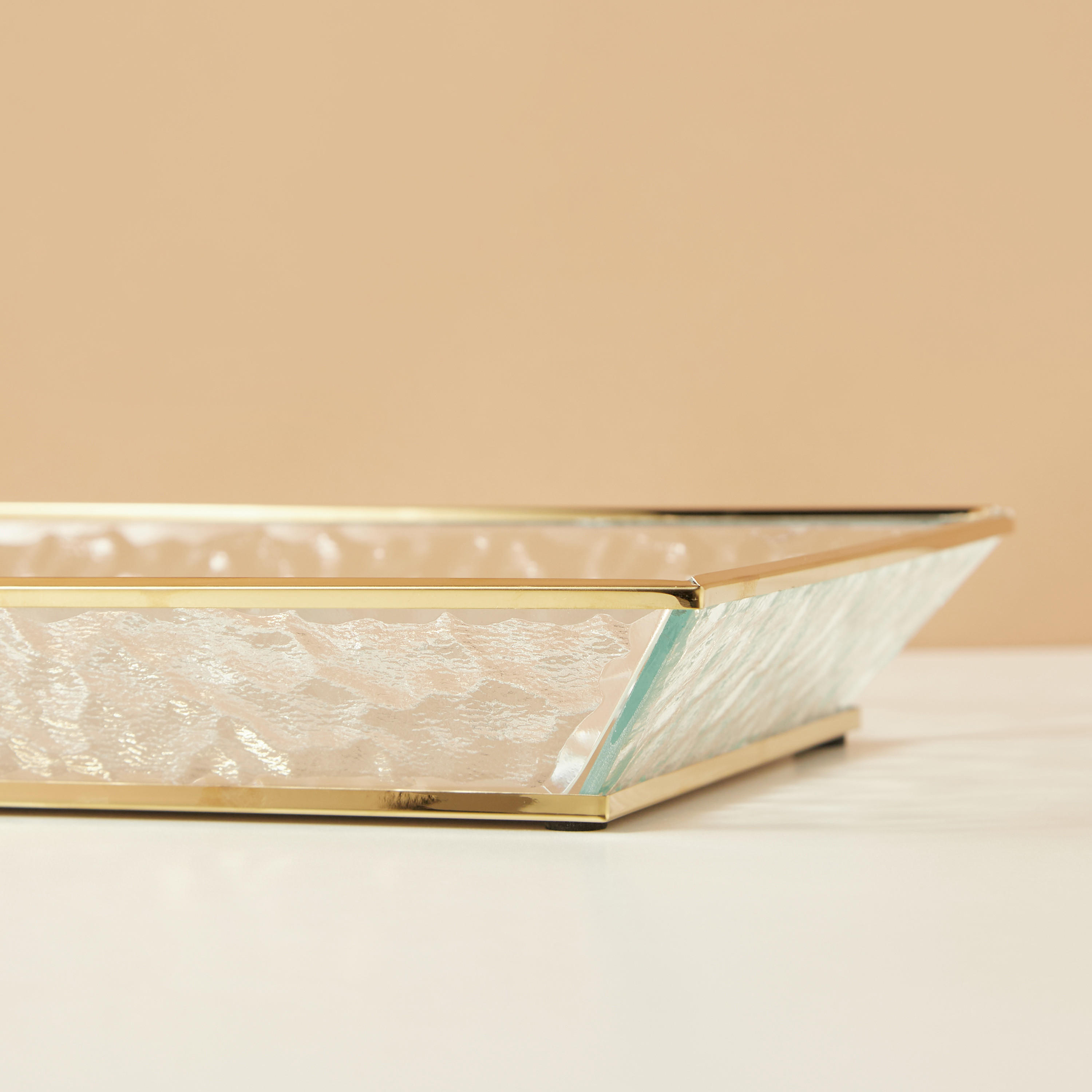 Decorative Buffed Glass Tray-household-decor-boxesandtrays-image-4