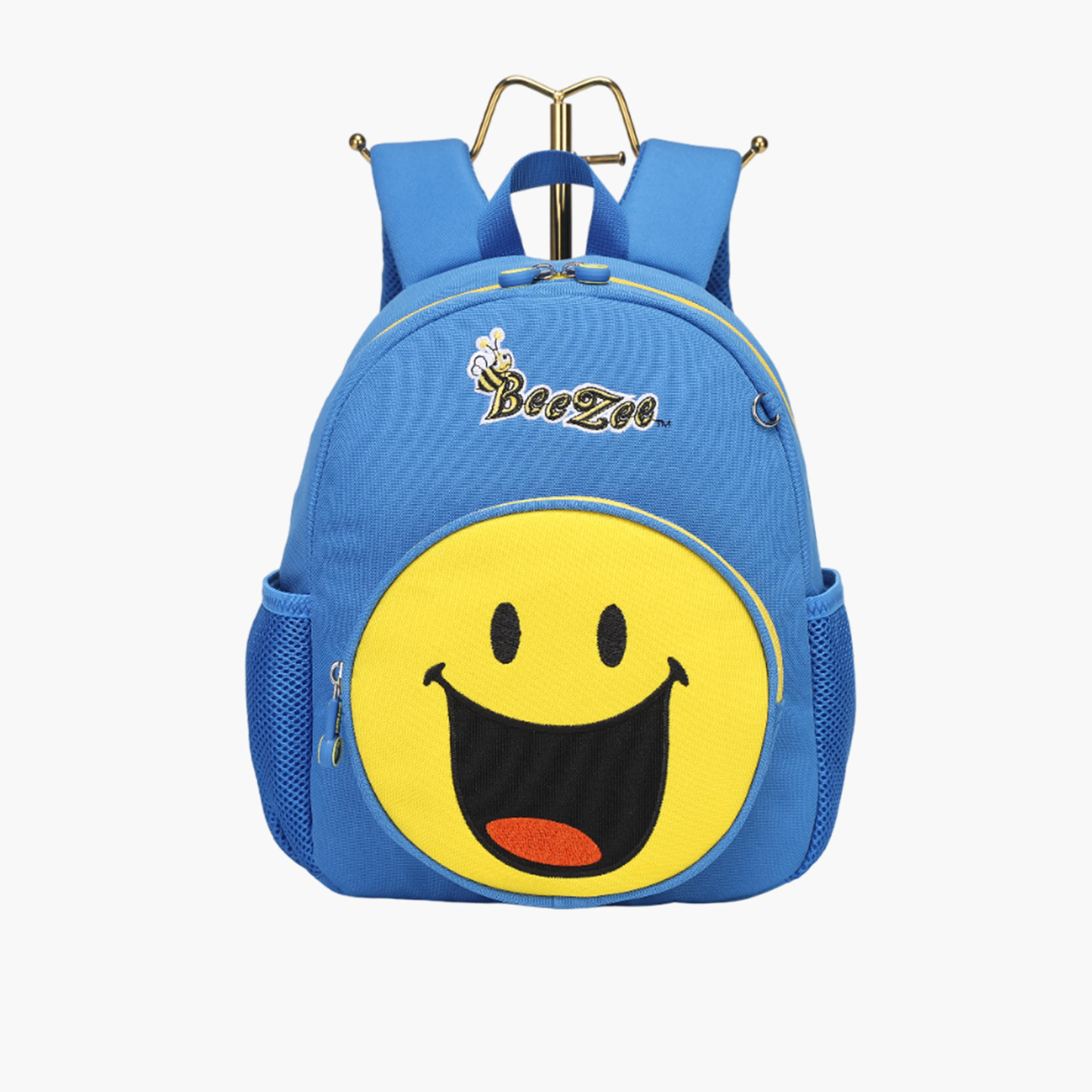 Beezee Printed Backpack with Zip Closure and Adjustable Straps - 12x8x30 cms-cpmen-fashionaccessories-bagsandwallets-backpacks-image-1