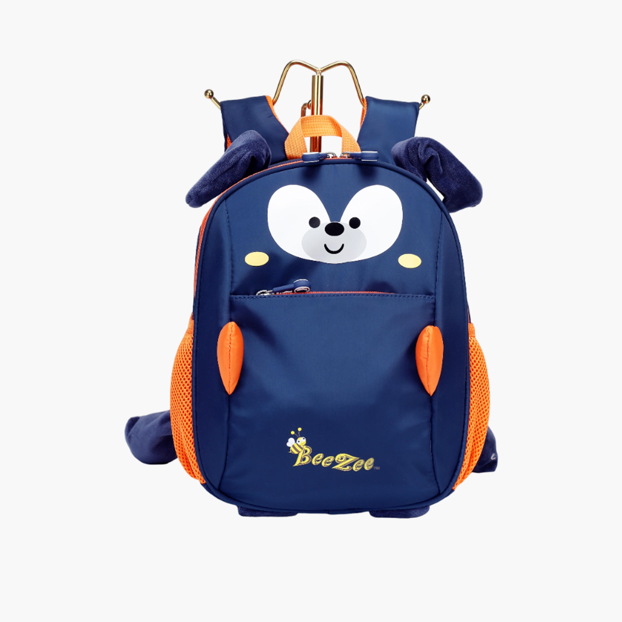 Beezee Printed Backpack with Zip Closure and Ear Applique - 12x8x30 cms-cpmen-fashionaccessories-bagsandwallets-backpacks-image-1