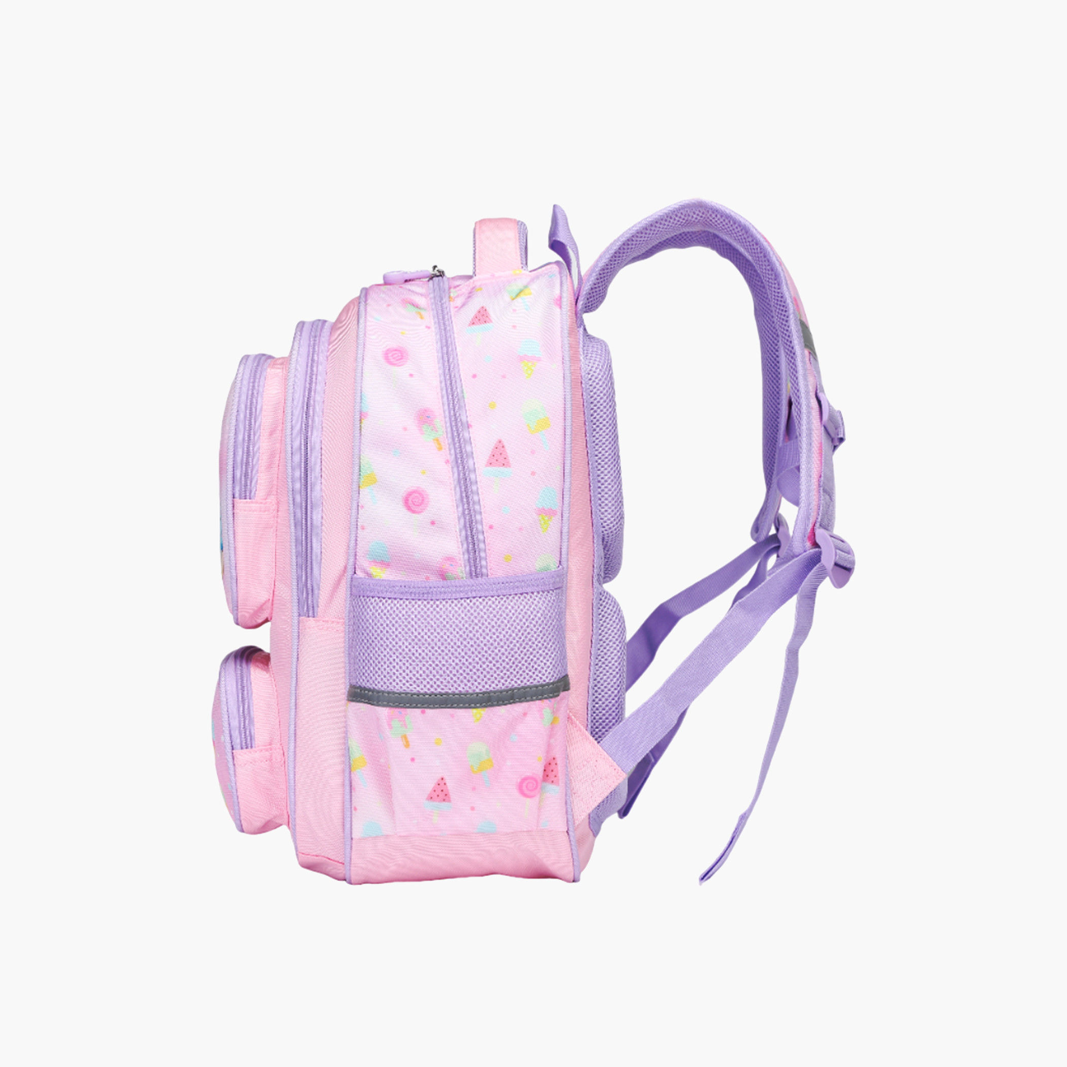 Mimi Printed Backpack with Adjustable Shoulder Straps - 28x10x40 cms-school-bagsandbackpacks-backpacks-image-2