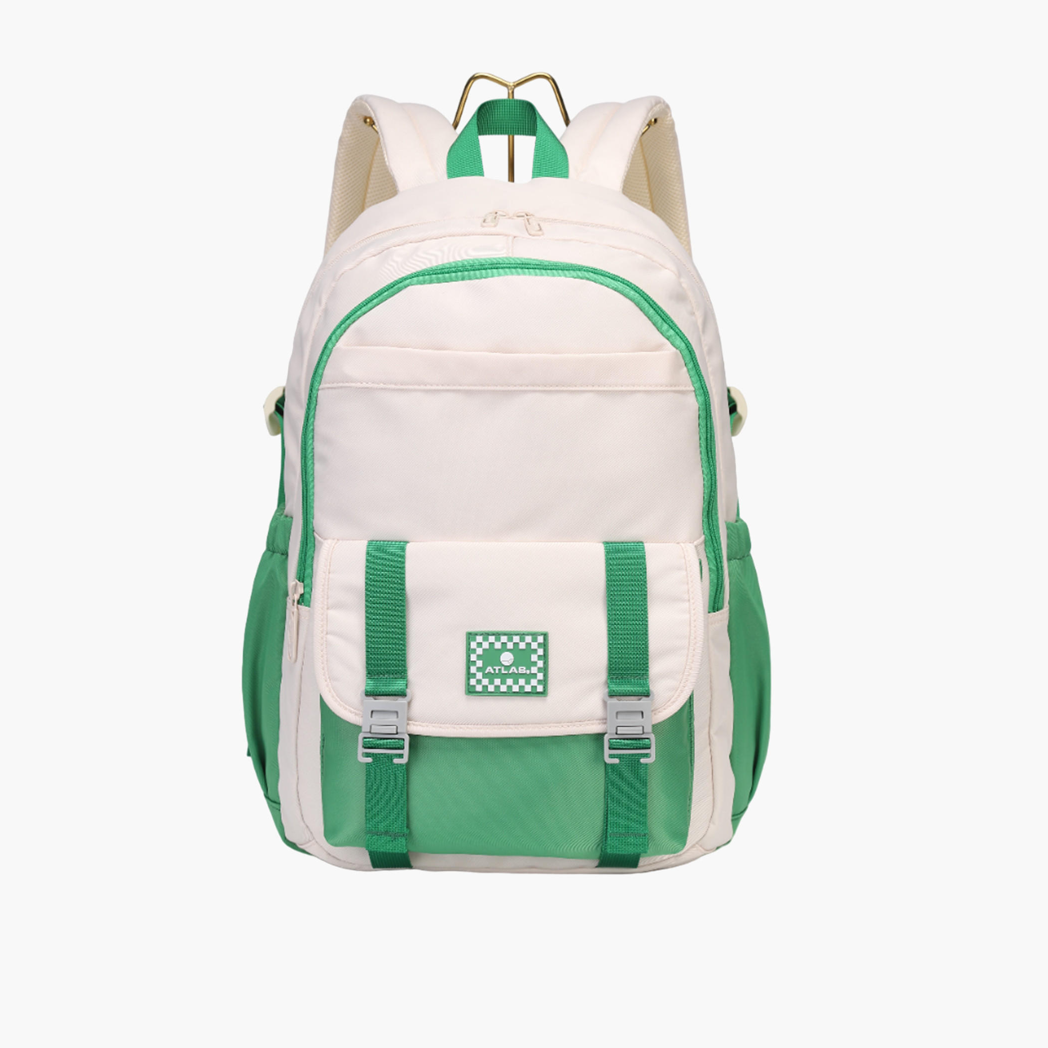 Atlas Colourblock Backpack with Adjustable Straps - 28x10x47 cms-school-bagsandbackpacks-backpacks-image-1