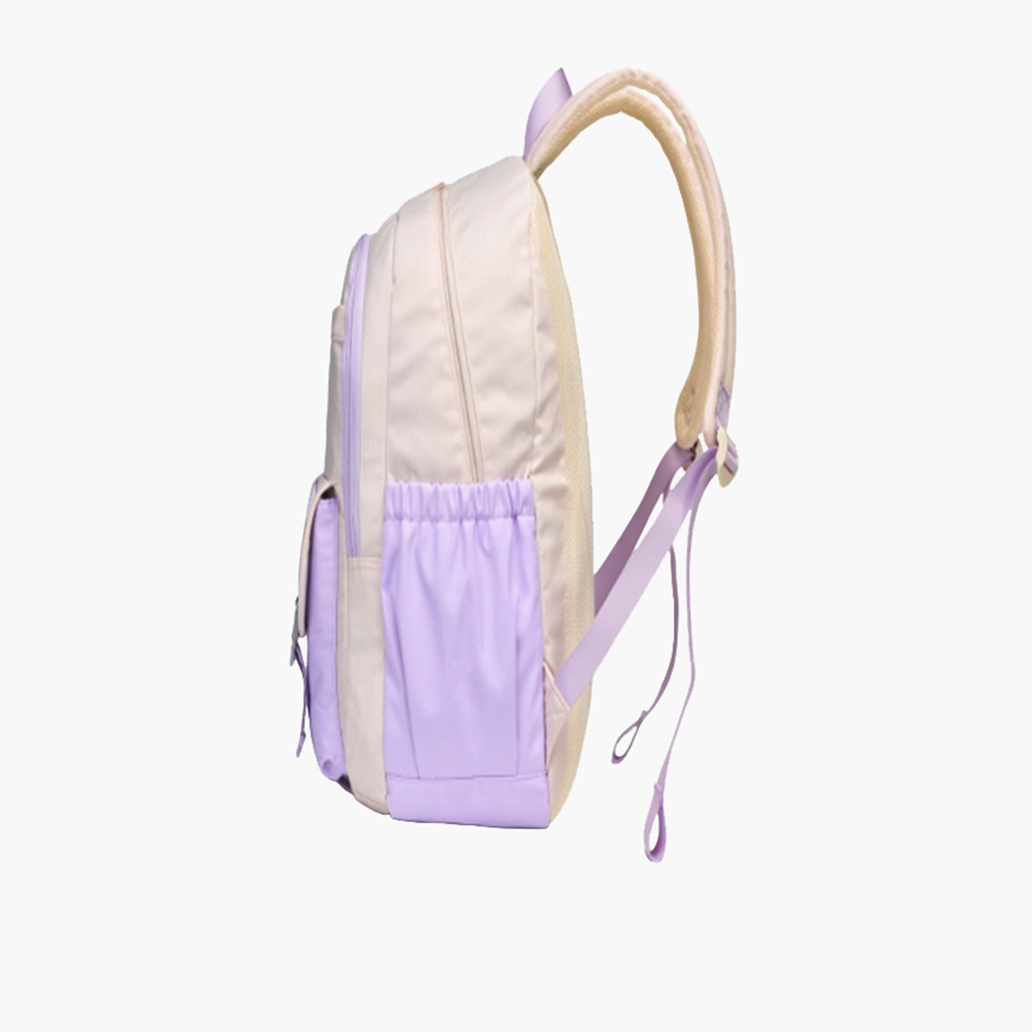 Atlas Colourblock Backpack with Zip Closure and Adjustable Straps - 28x10x47 cms-school-bagsandbackpacks-backpacks-image-2