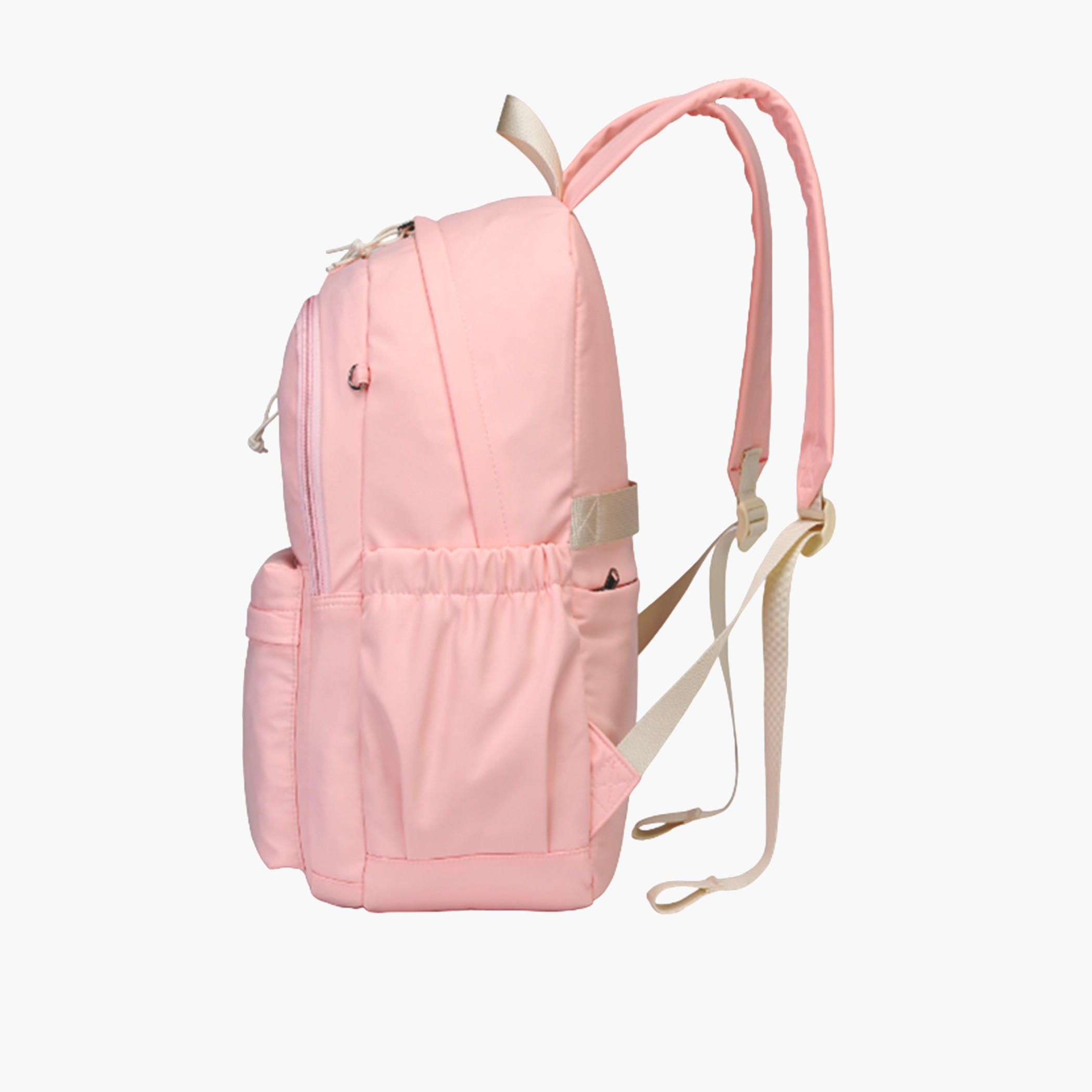Atlas Logo Detail Backpack with Adjustable Straps and Zip Closure - 28x10x45 cms-school-bagsandbackpacks-backpacks-image-3