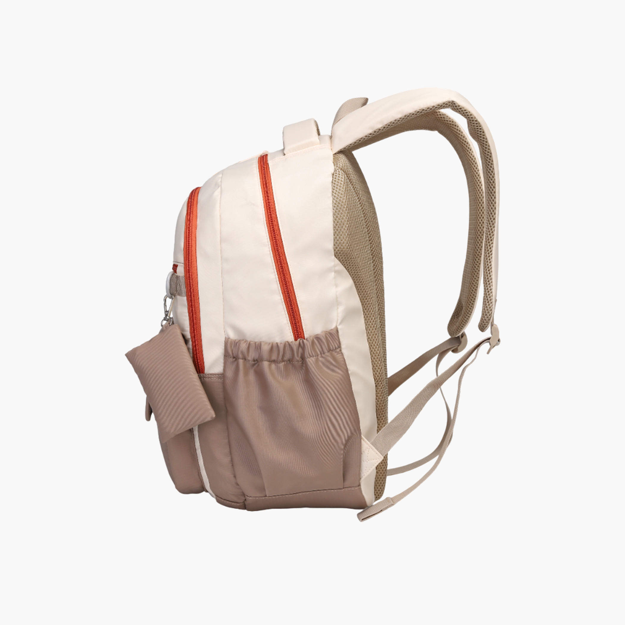 شنطة ظهر بحمالات قابلة للتعديل وسحّاب إغلاق وشعار من أطلس - 28x10x48 سم-school-bagsandbackpacks-backpacks-image-2