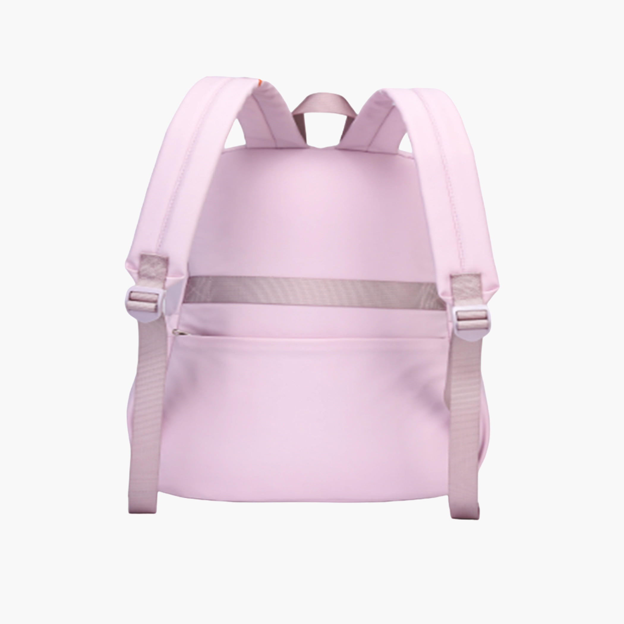 شنطة ظهر بحمالات قابلة للتعديل وسحّاب إغلاق وزخارف شعار من أطلس - 28x10x43 سم-school-bagsandbackpacks-backpacks-image-2