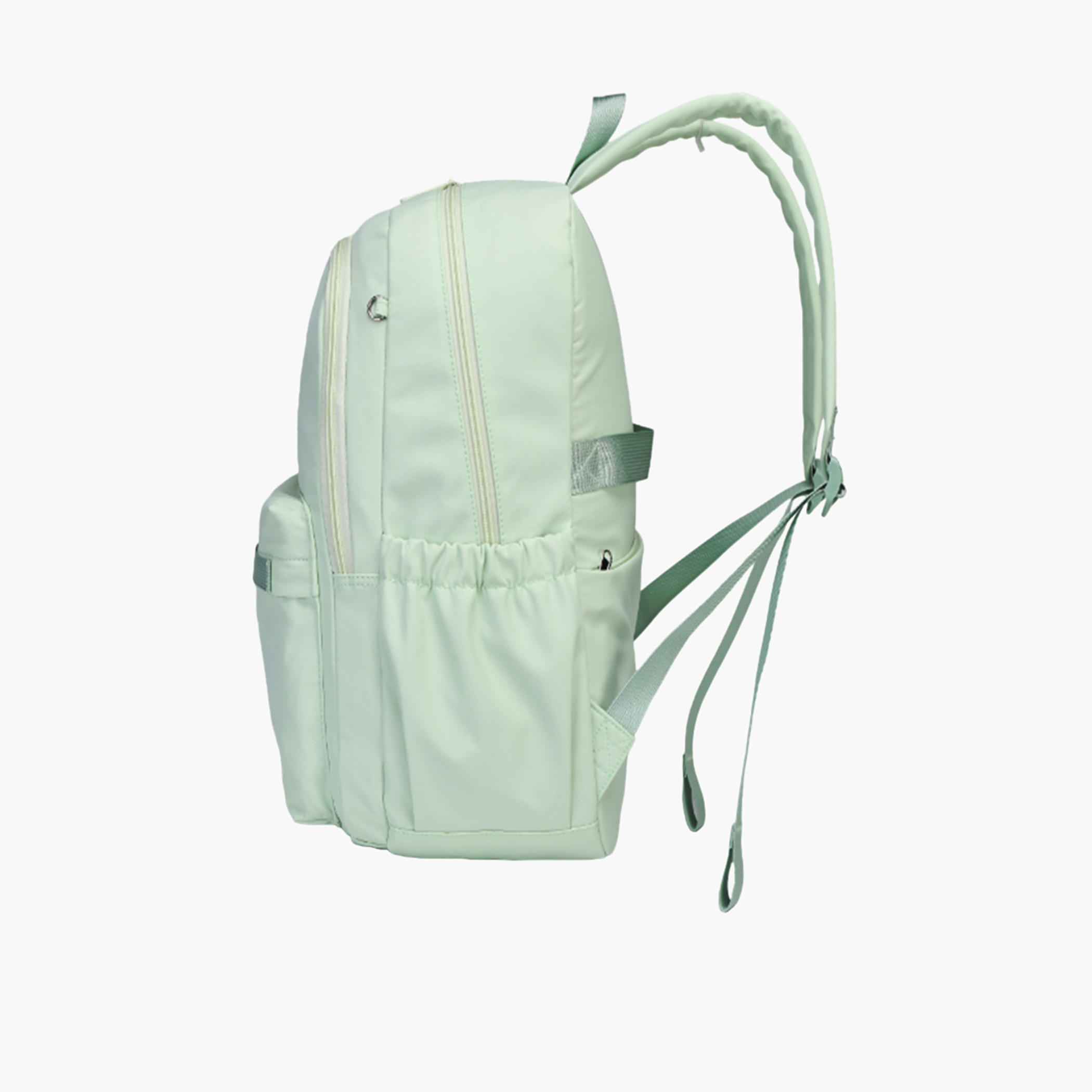 Atlas Logo Applique Backpack with Adjustable Straps and Zip Closure - 28x10x43 cms-school-bagsandbackpacks-backpacks-image-3