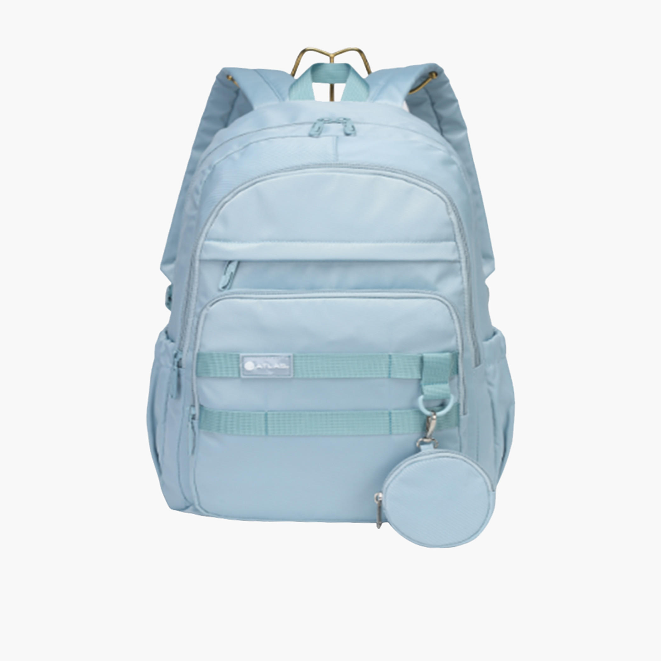 Atlas Solid Backpack with Adjustable Straps - 28x10x45 cms-school-bagsandbackpacks-backpacks-image-1