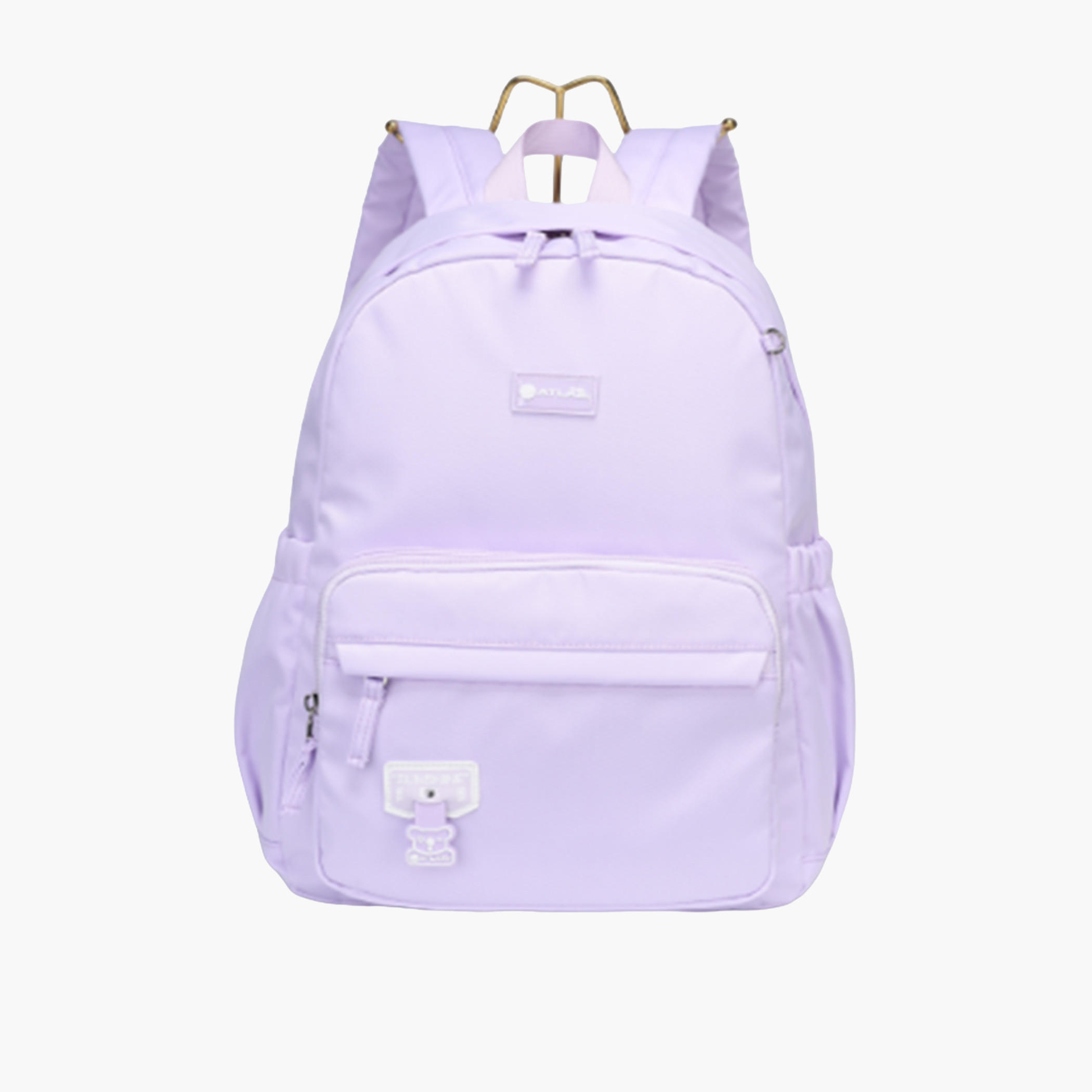Atlas Solid Backpack with Adjustable Shoulder Straps - 28x10x45 cms-school-bagsandbackpacks-backpacks-image-1