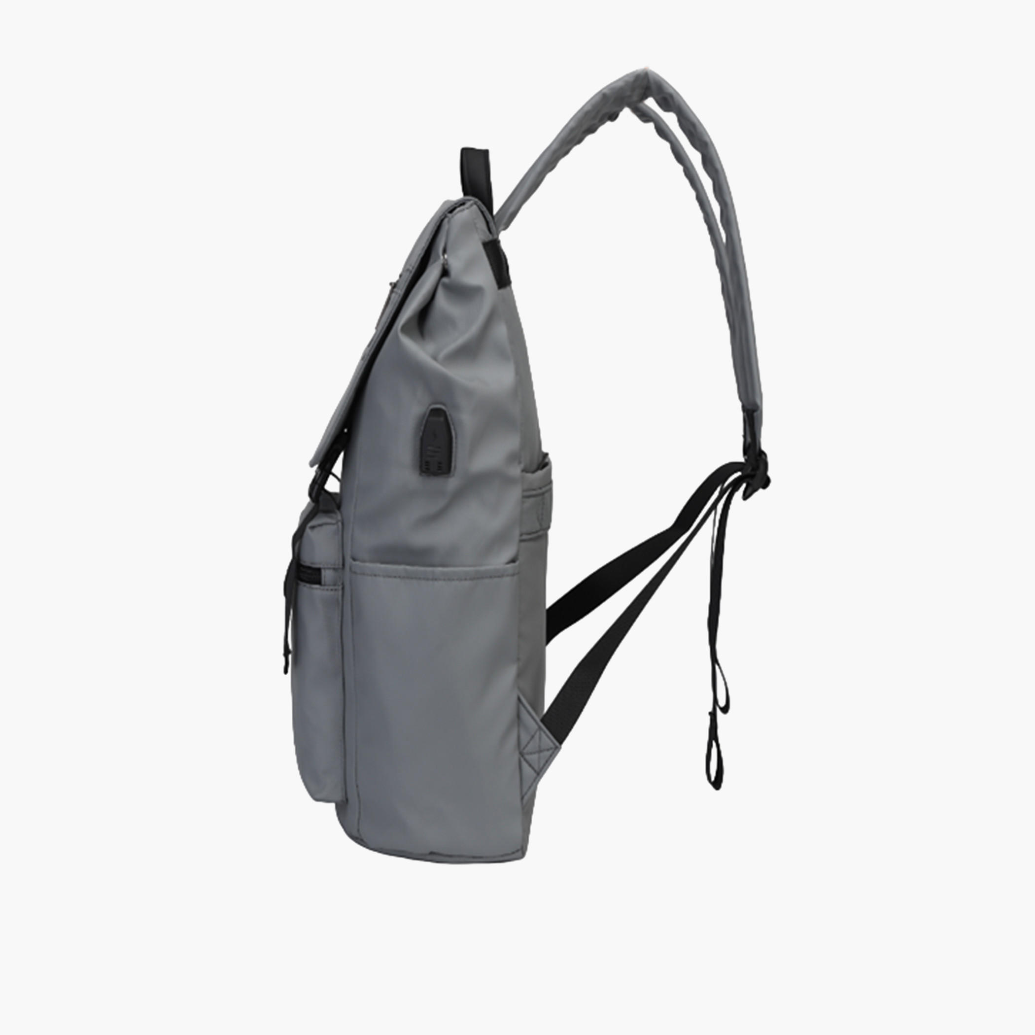 Atlas Solid Backpack with Adjustable Straps and Flap Closure - 28x10x45 cms-school-bagsandbackpacks-backpacks-image-2